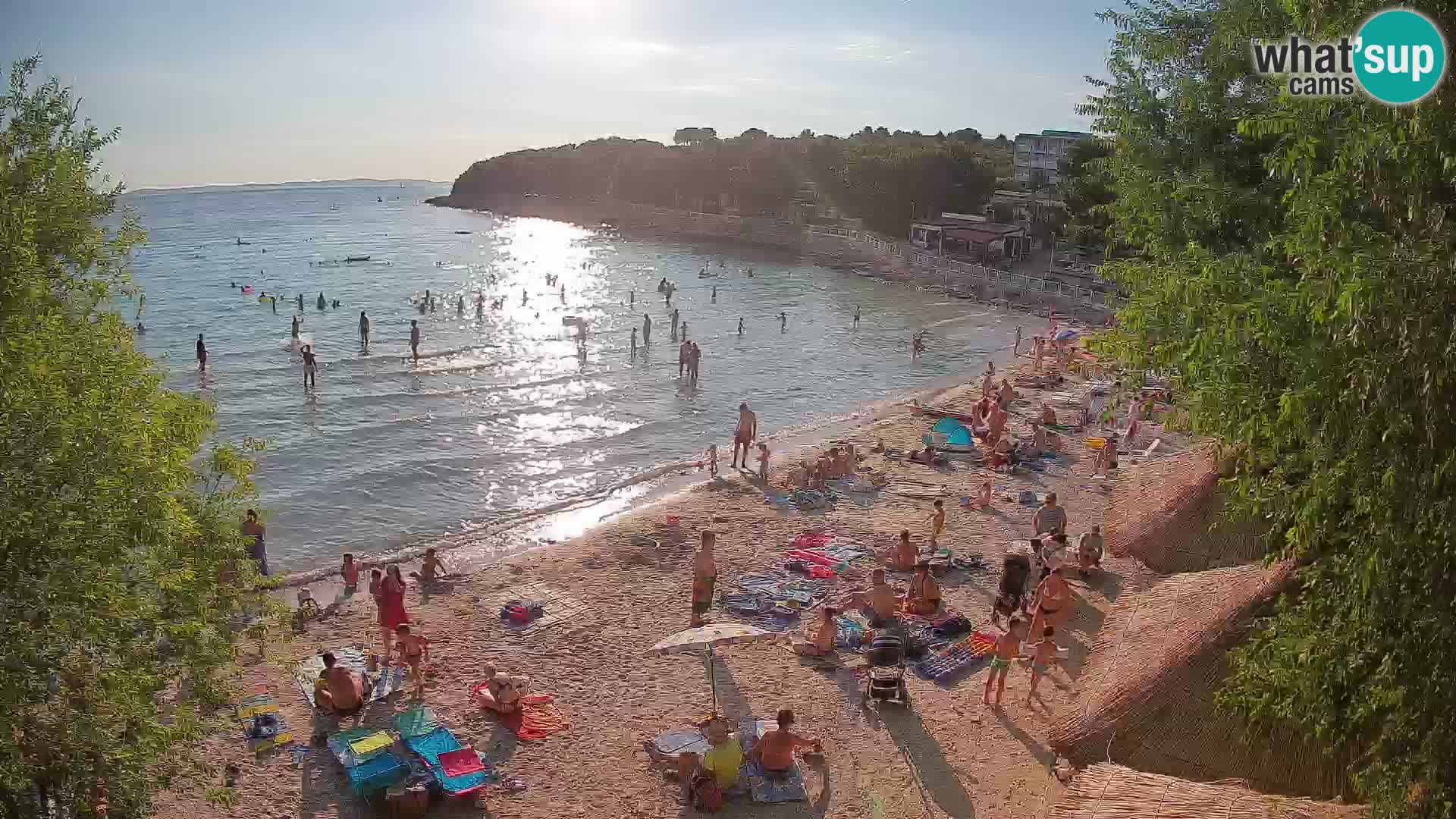 Strand Slanica Murter – webcam