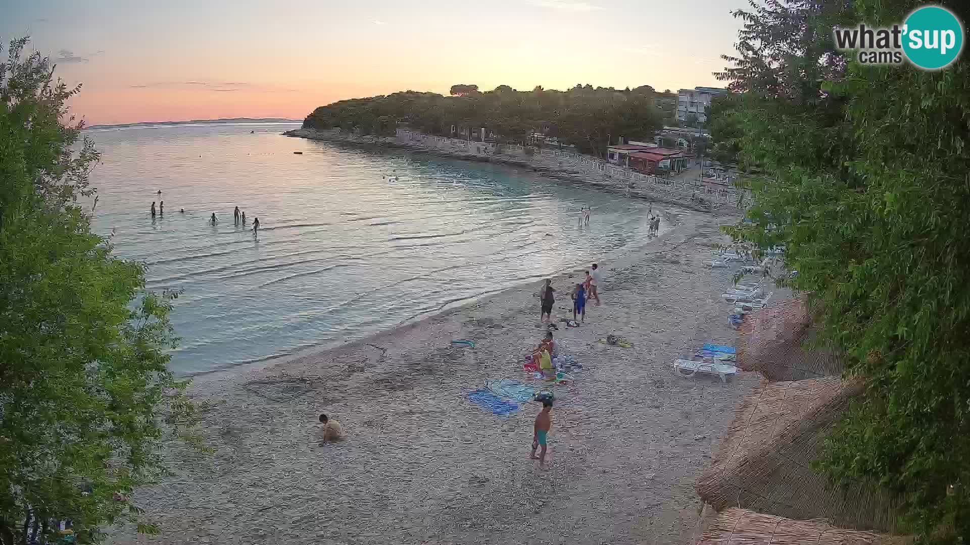 Plaža Slanica Murter – kamera v živo