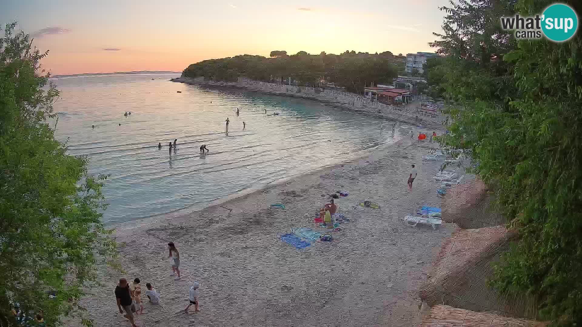 Plaža Slanica Murter – web kamera