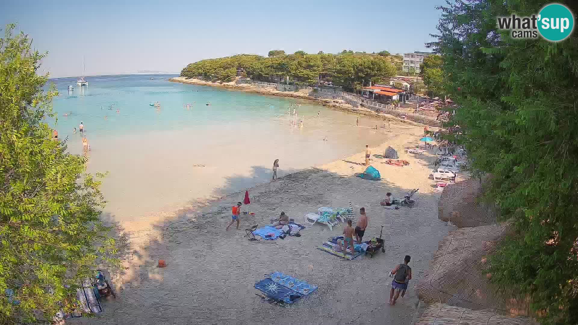 Playa Slanica Murter – camera en vivo