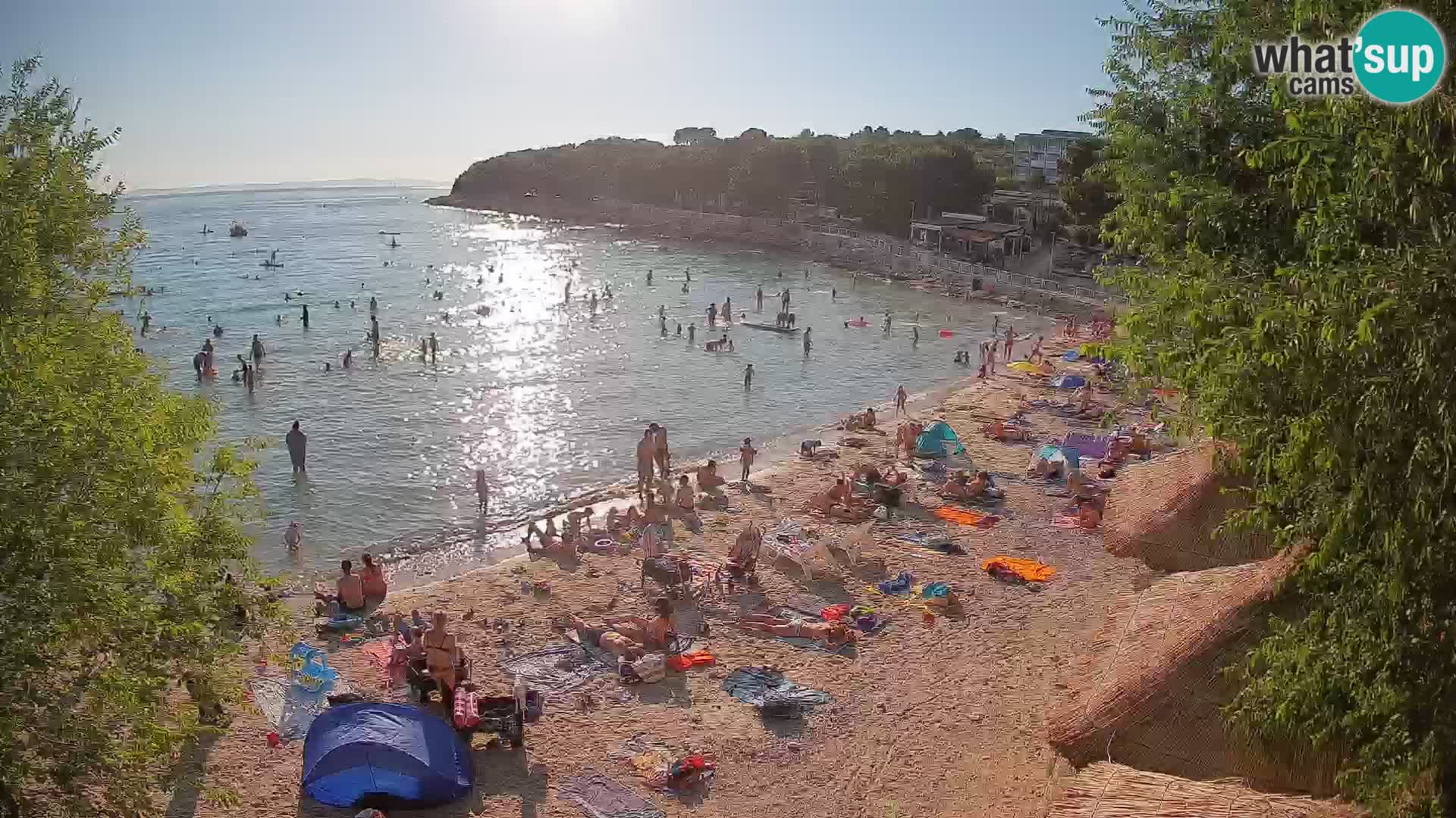 Plaža Slanica Murter – web kamera