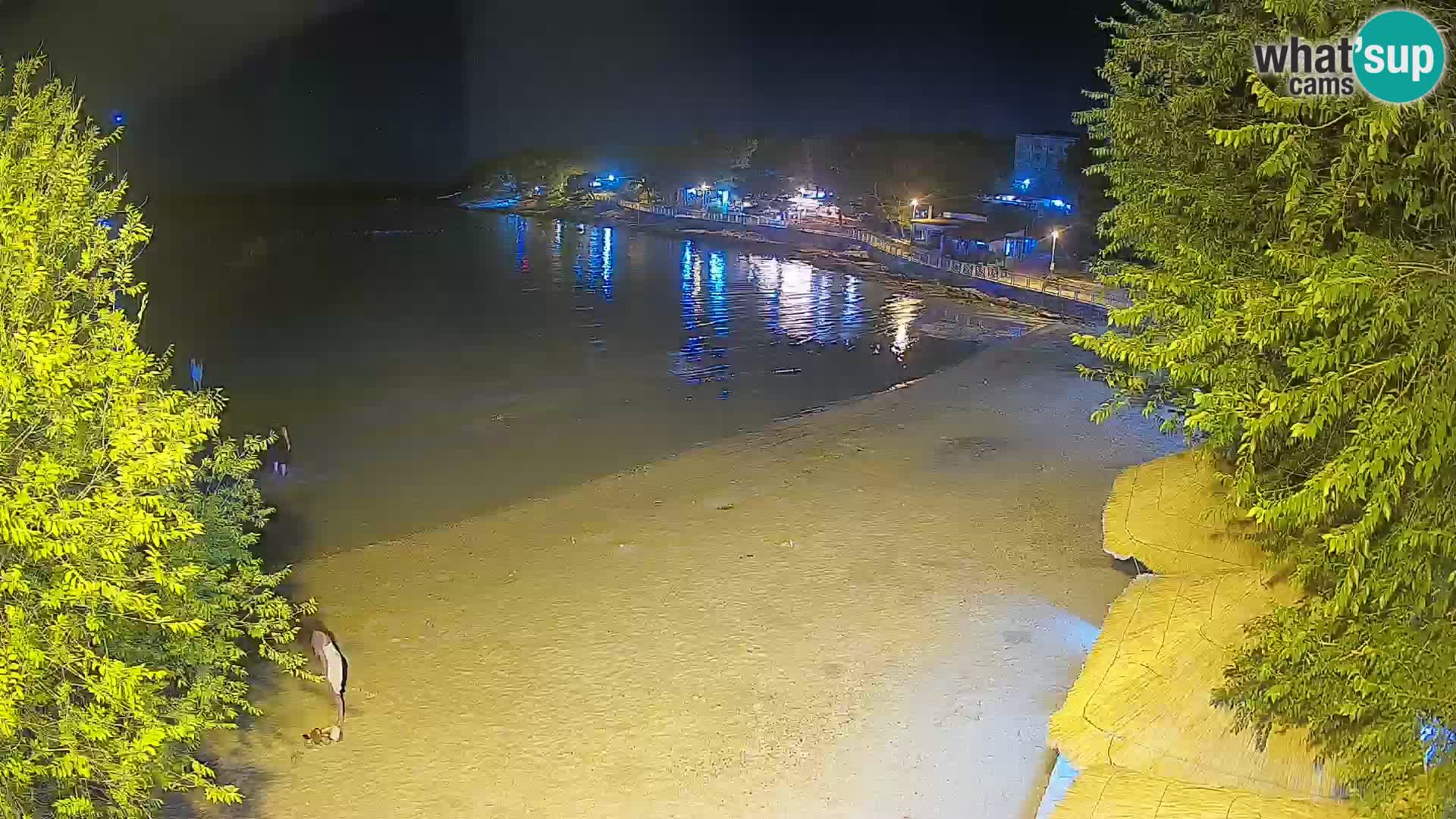 Plaža Slanica Murter – web kamera
