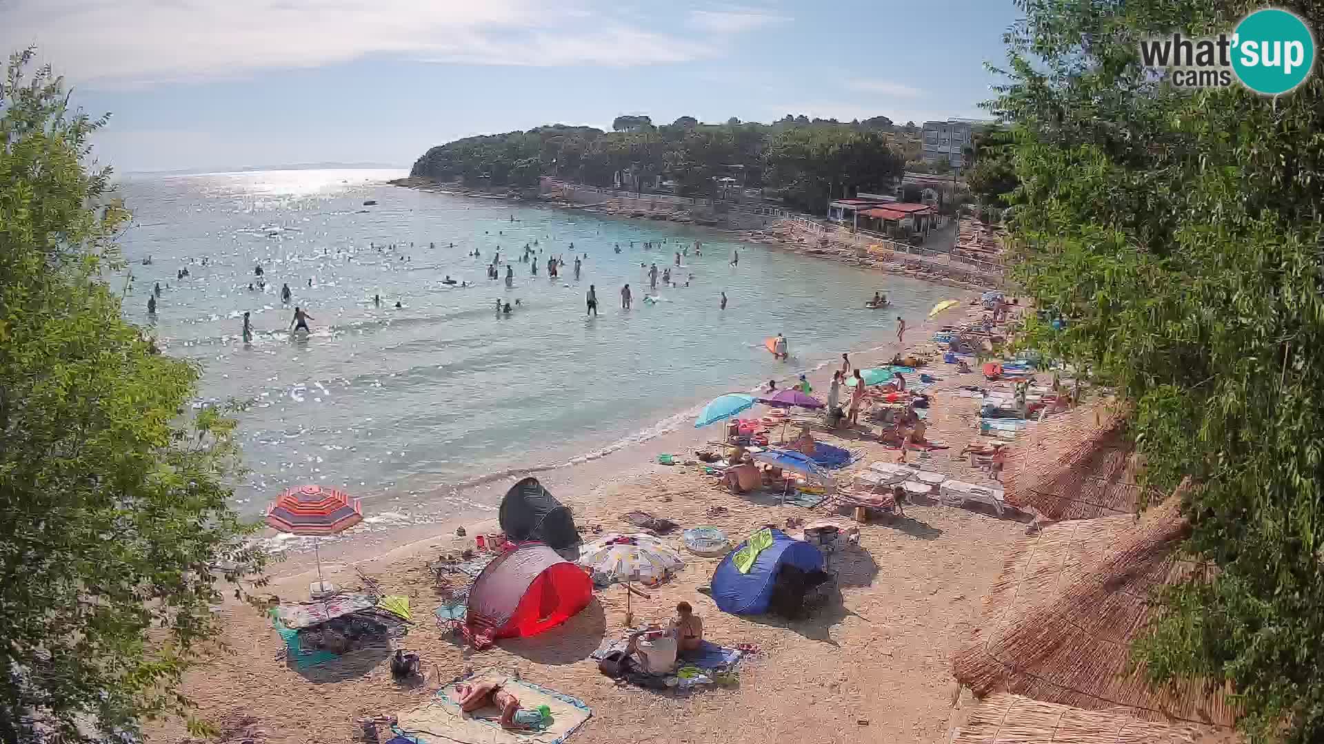 Plaža Slanica Murter – kamera v živo