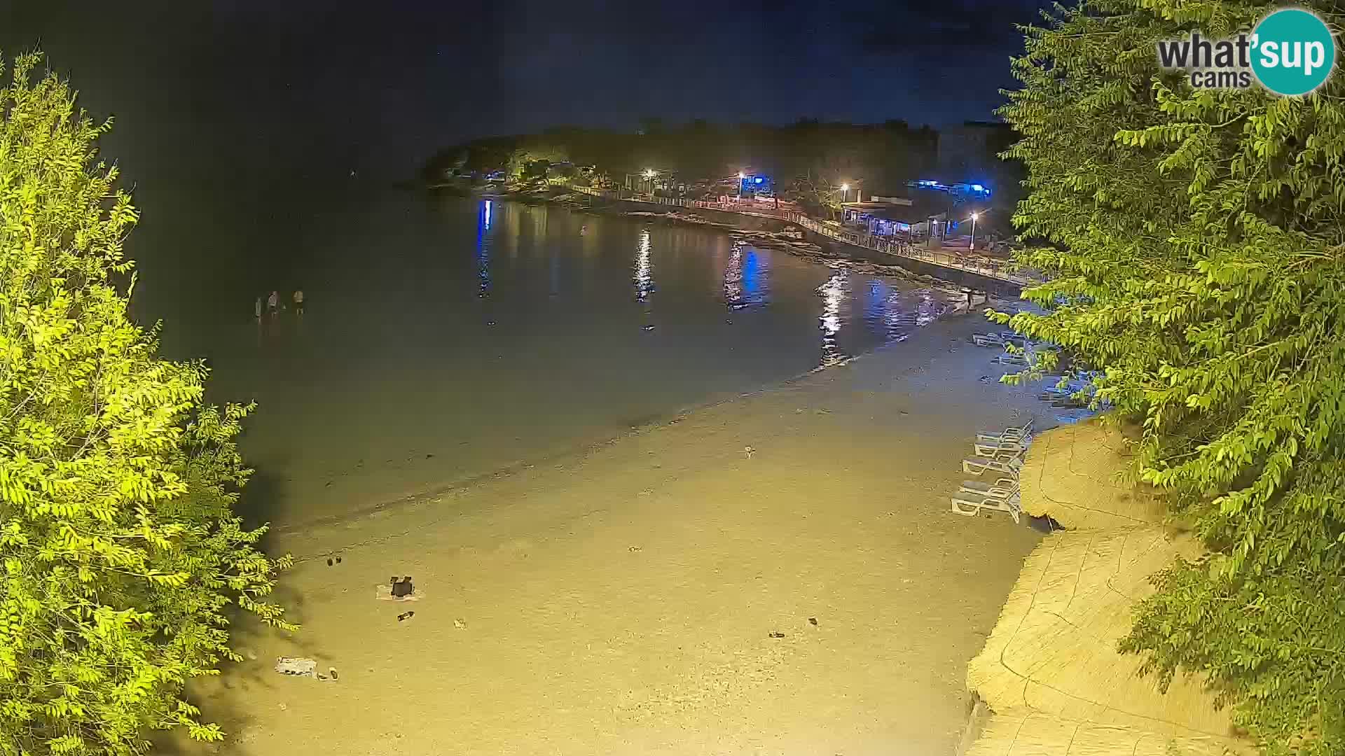 Plaža Slanica Murter – web kamera