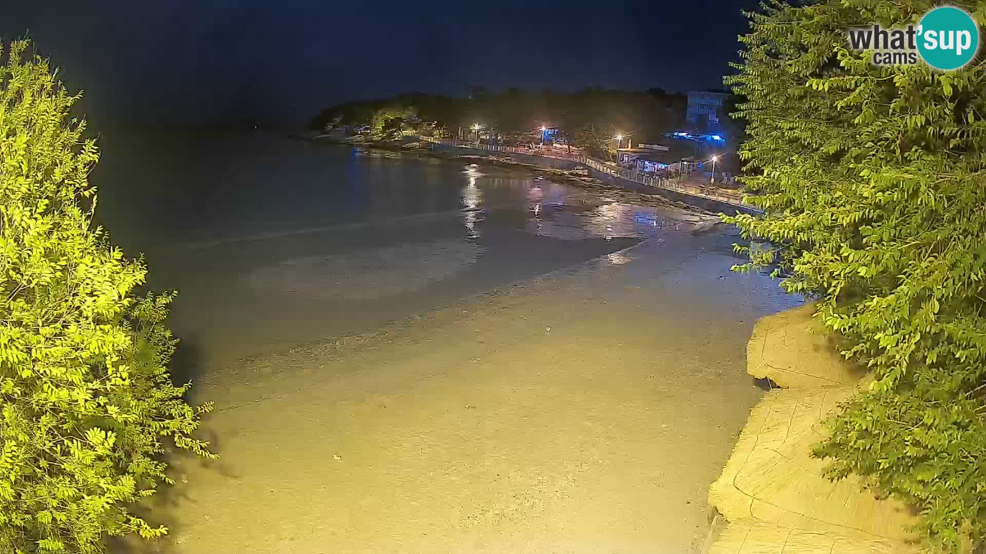 Strand Slanica Murter – webcam