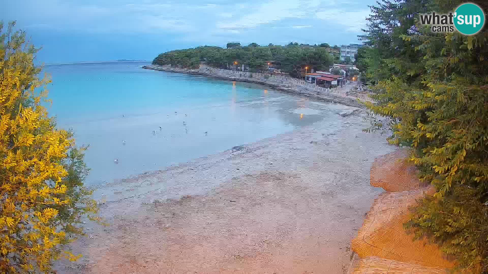Strand Slanica Murter – webcam