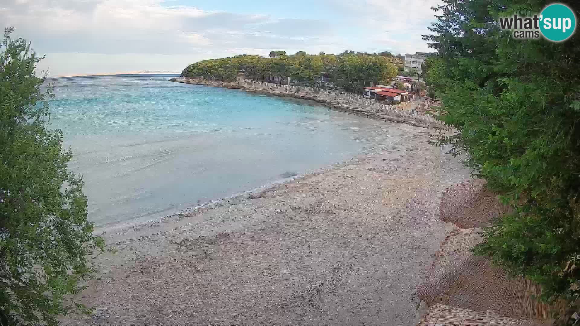 Strand Slanica Murter – webcam