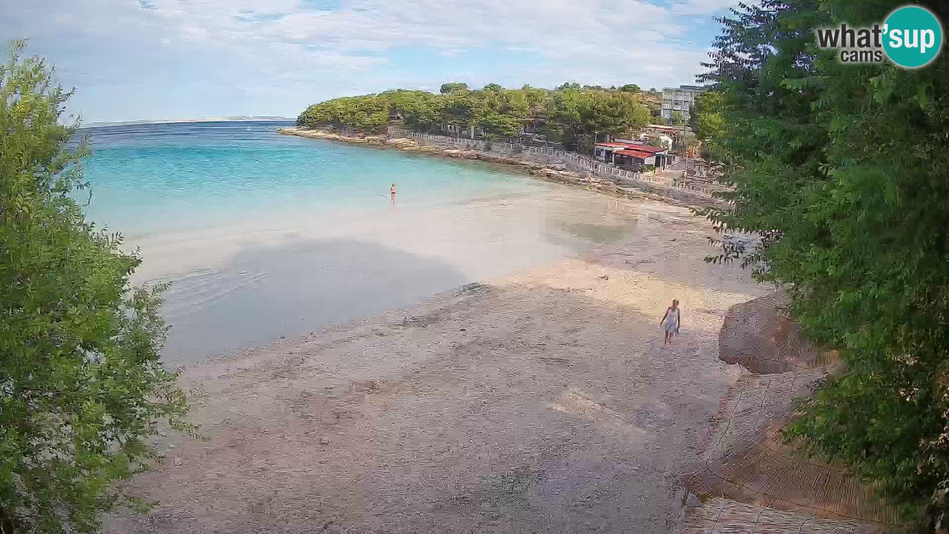 Plaža Slanica Murter – kamera v živo