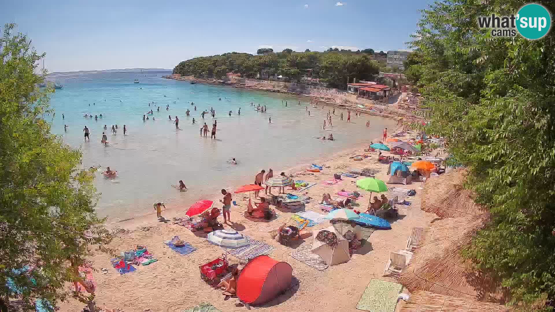 Beach Slanica Murter – Live Cam
