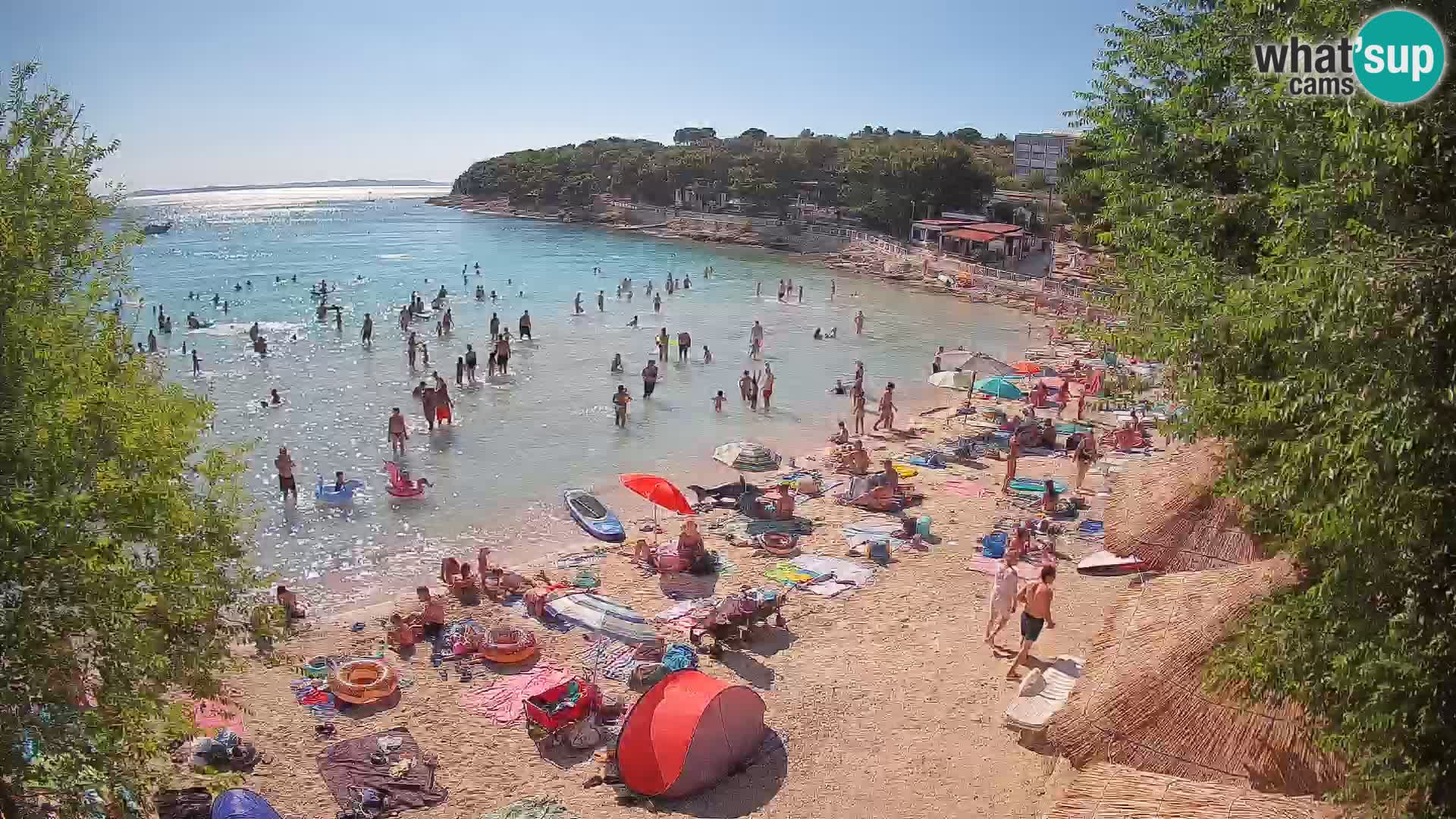 Plaža Slanica Murter – kamera v živo