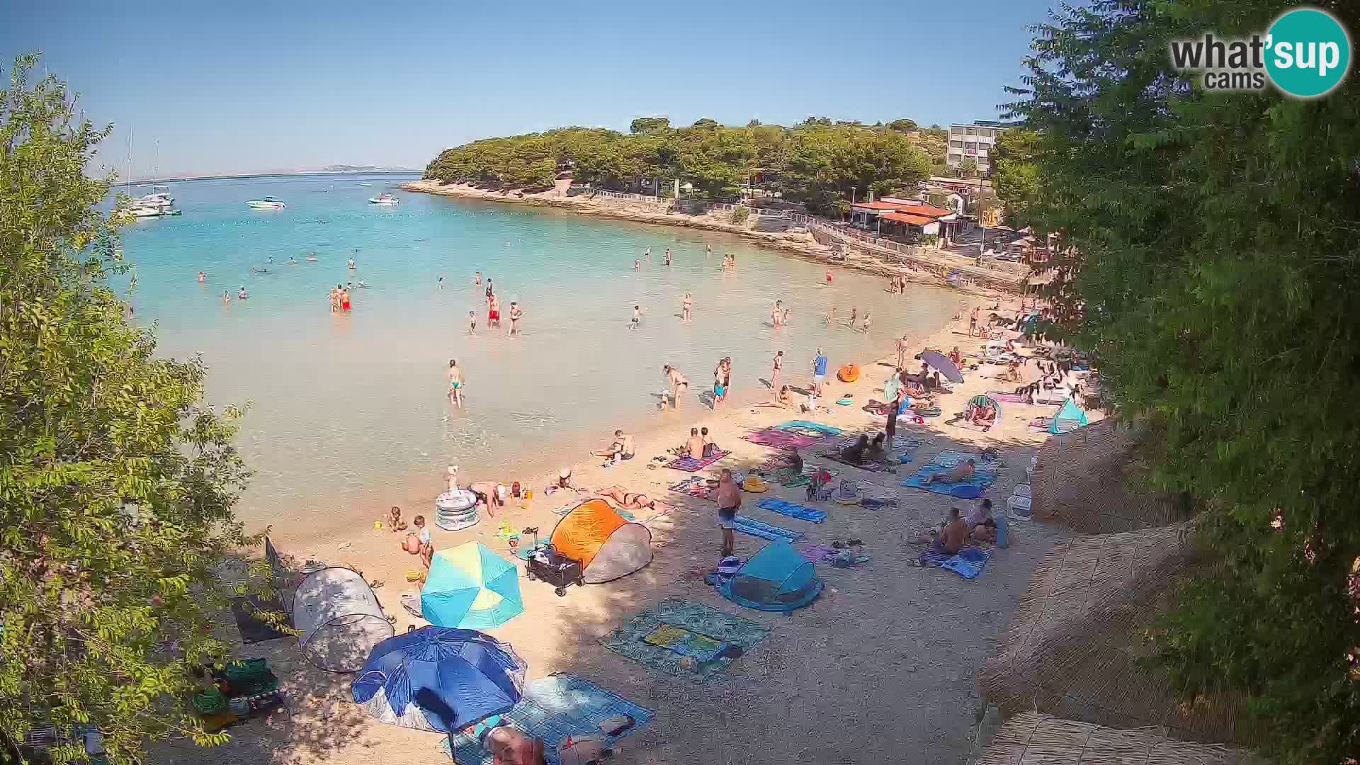 Playa Slanica Murter – camera en vivo