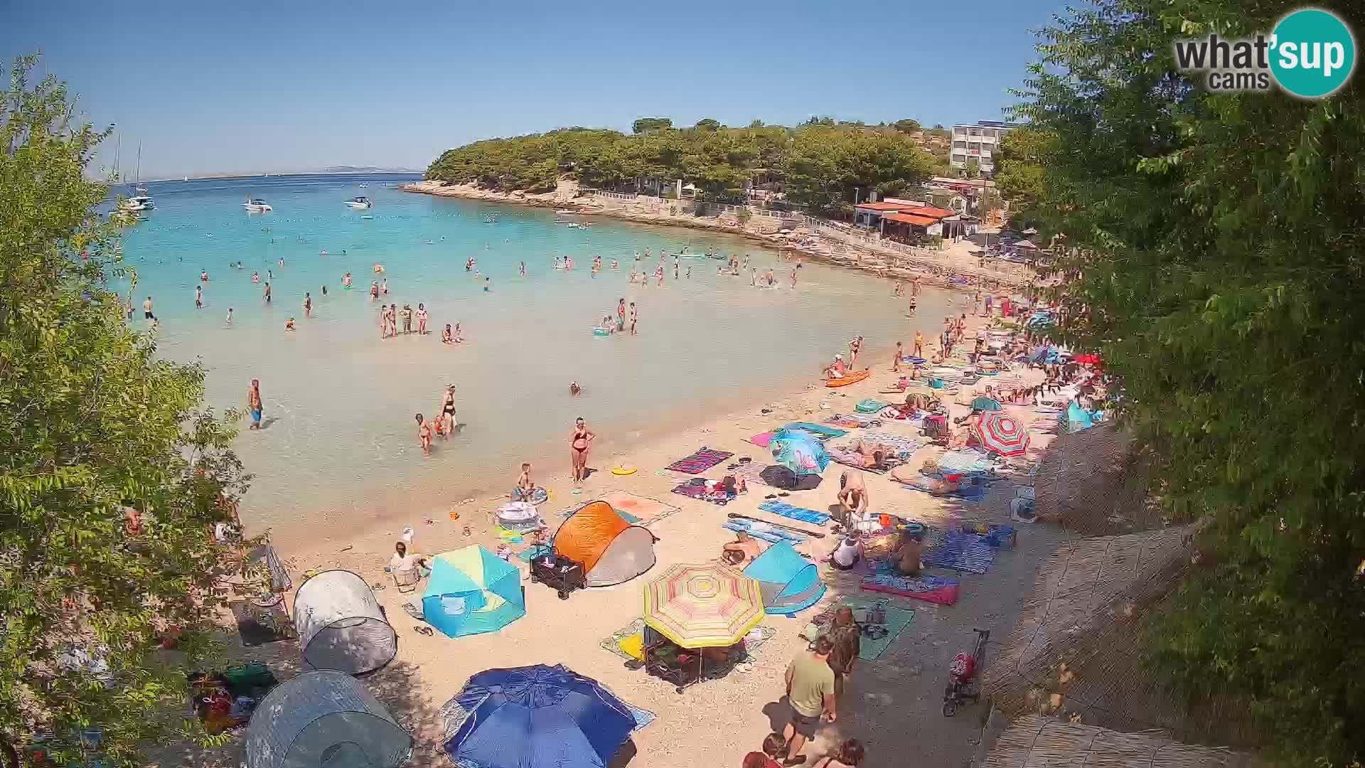 Playa Slanica Murter – camera en vivo