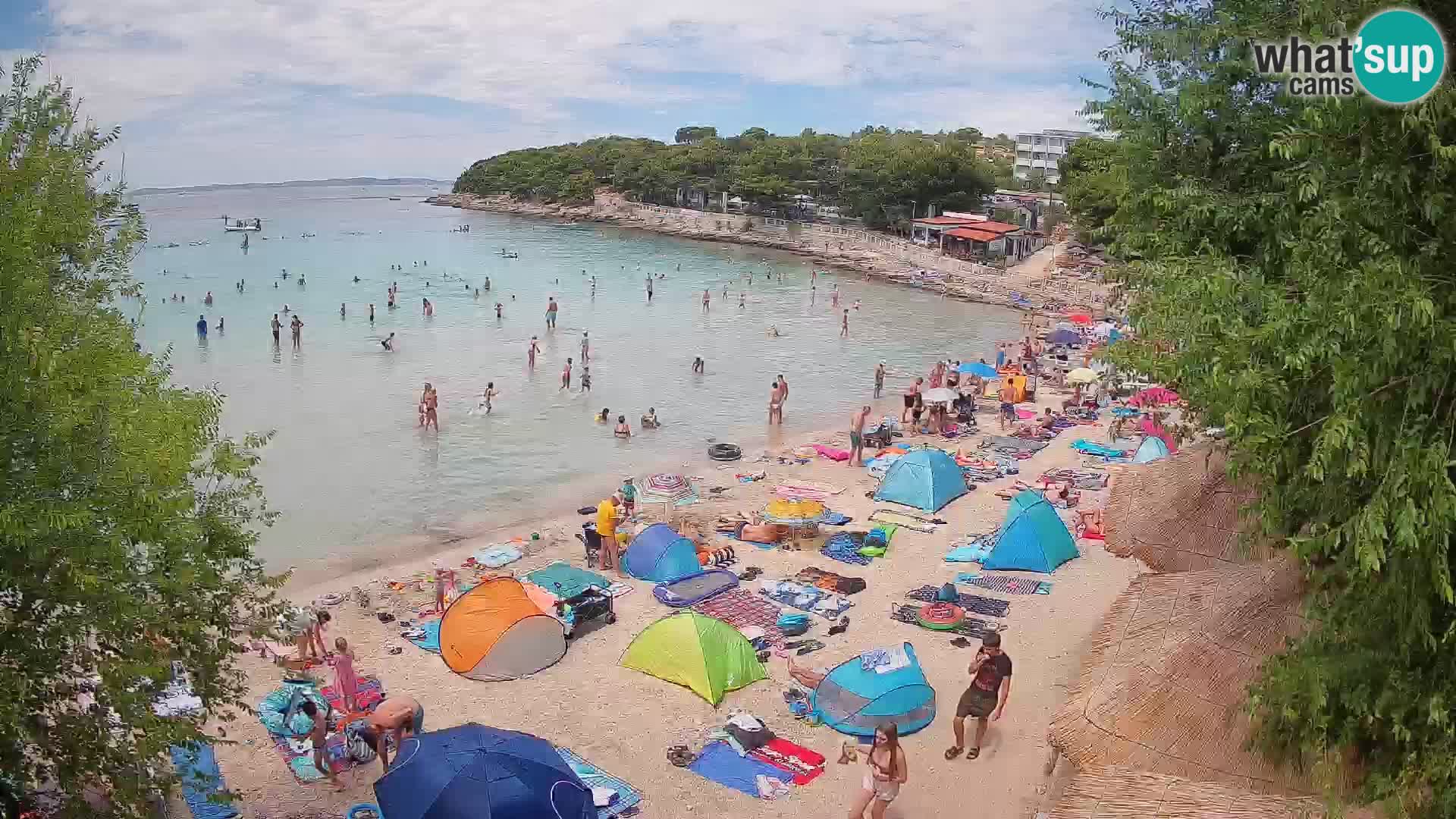 Beach Slanica Murter – Live Cam