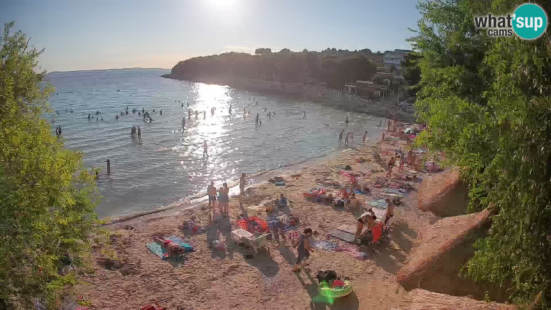 Strand Slanica Murter – webcam