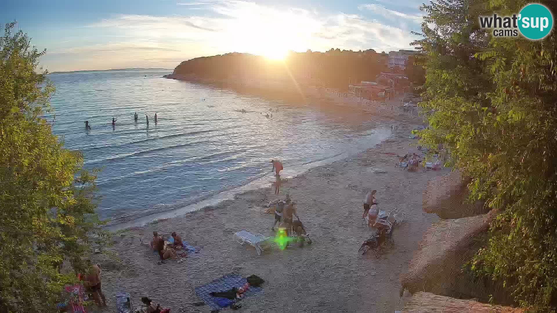 Strand Slanica Murter – webcam