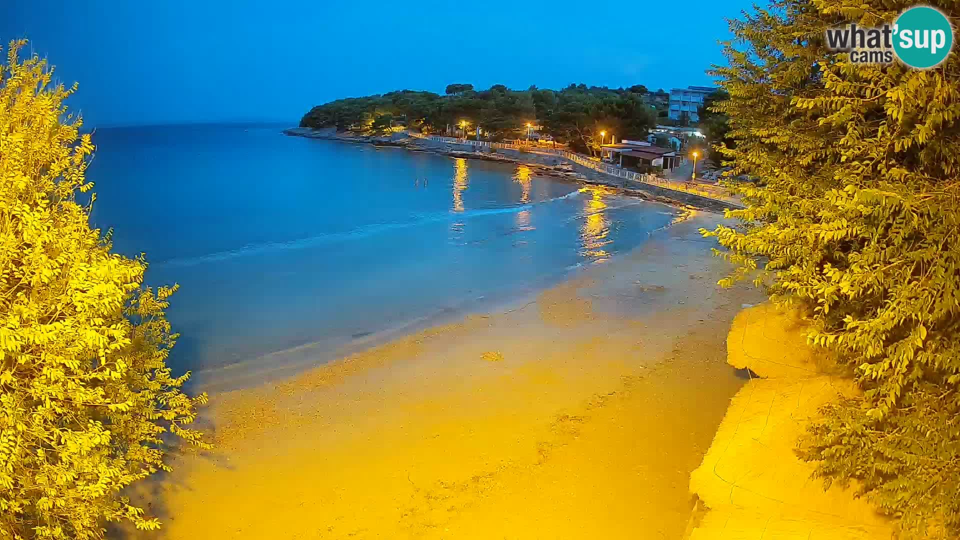 Plaža Slanica Murter – web kamera