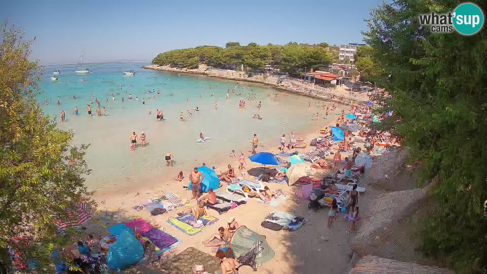 Playa Slanica Murter – camera en vivo