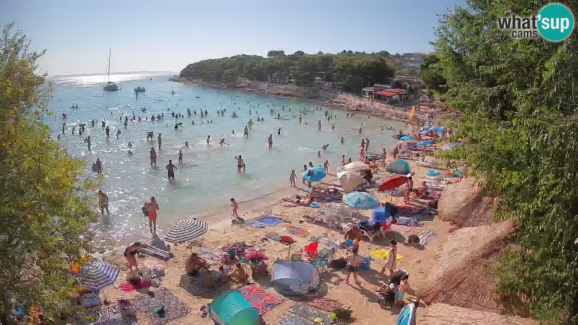 Plaža Slanica Murter – kamera v živo