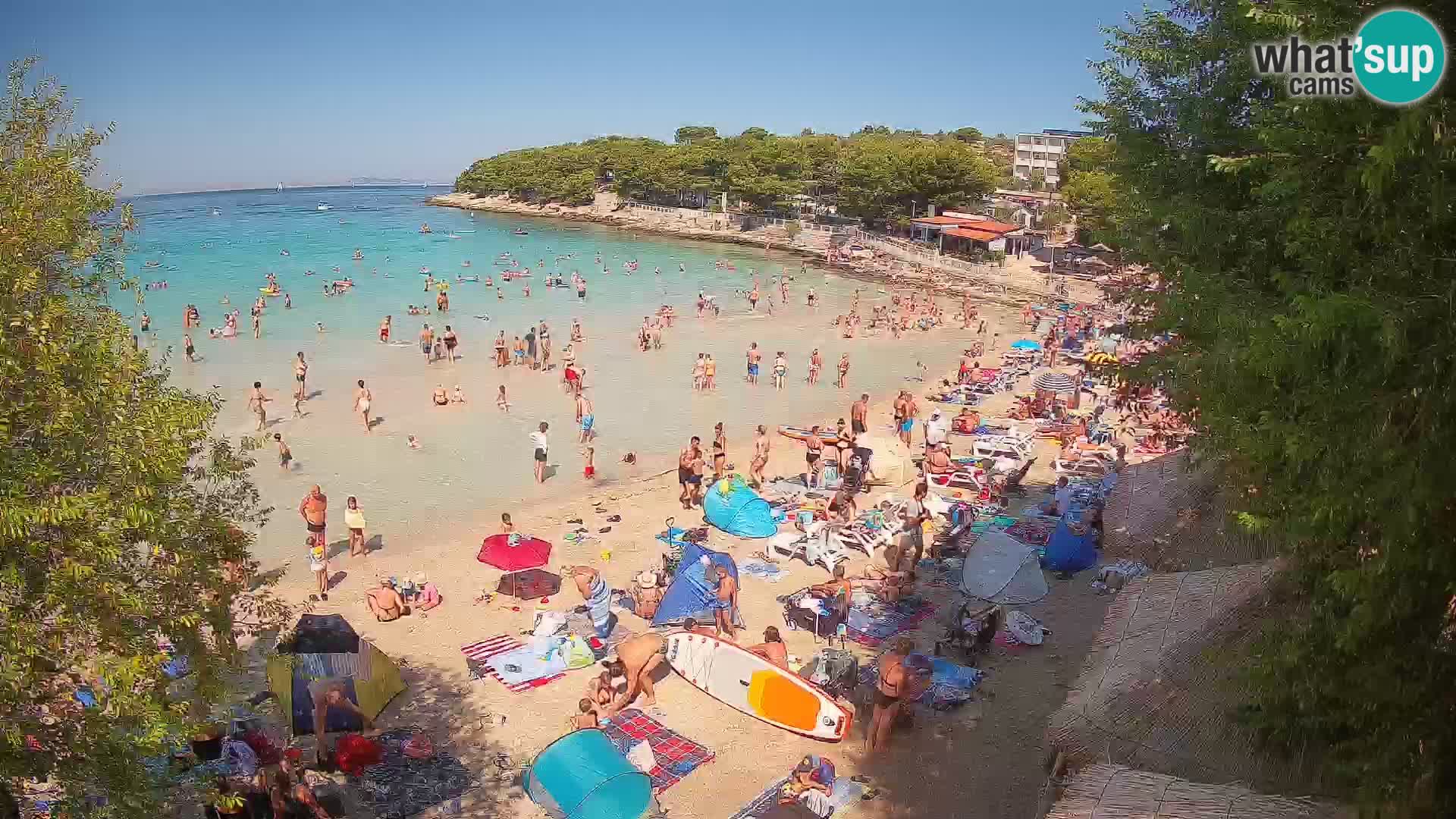 Playa Slanica Murter – camera en vivo