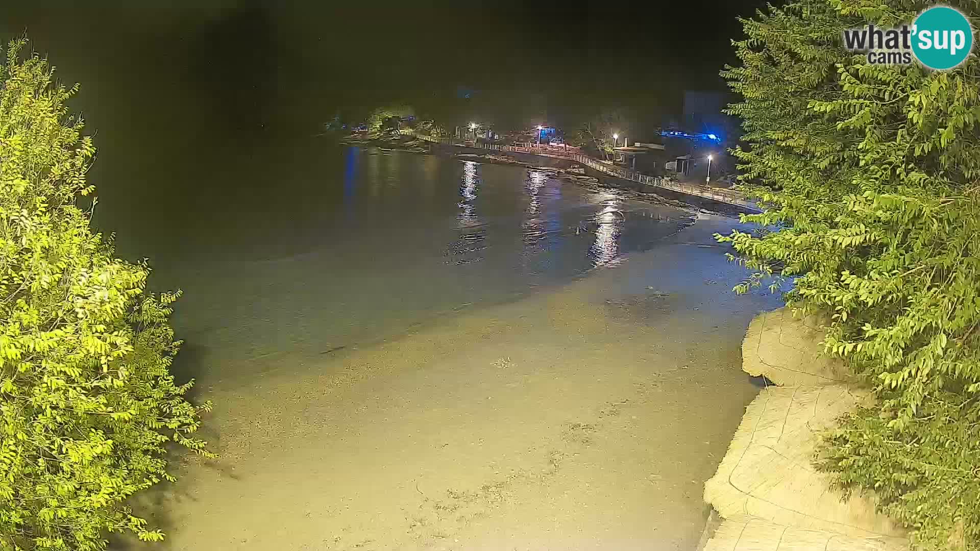 Plaža Slanica Murter – kamera v živo
