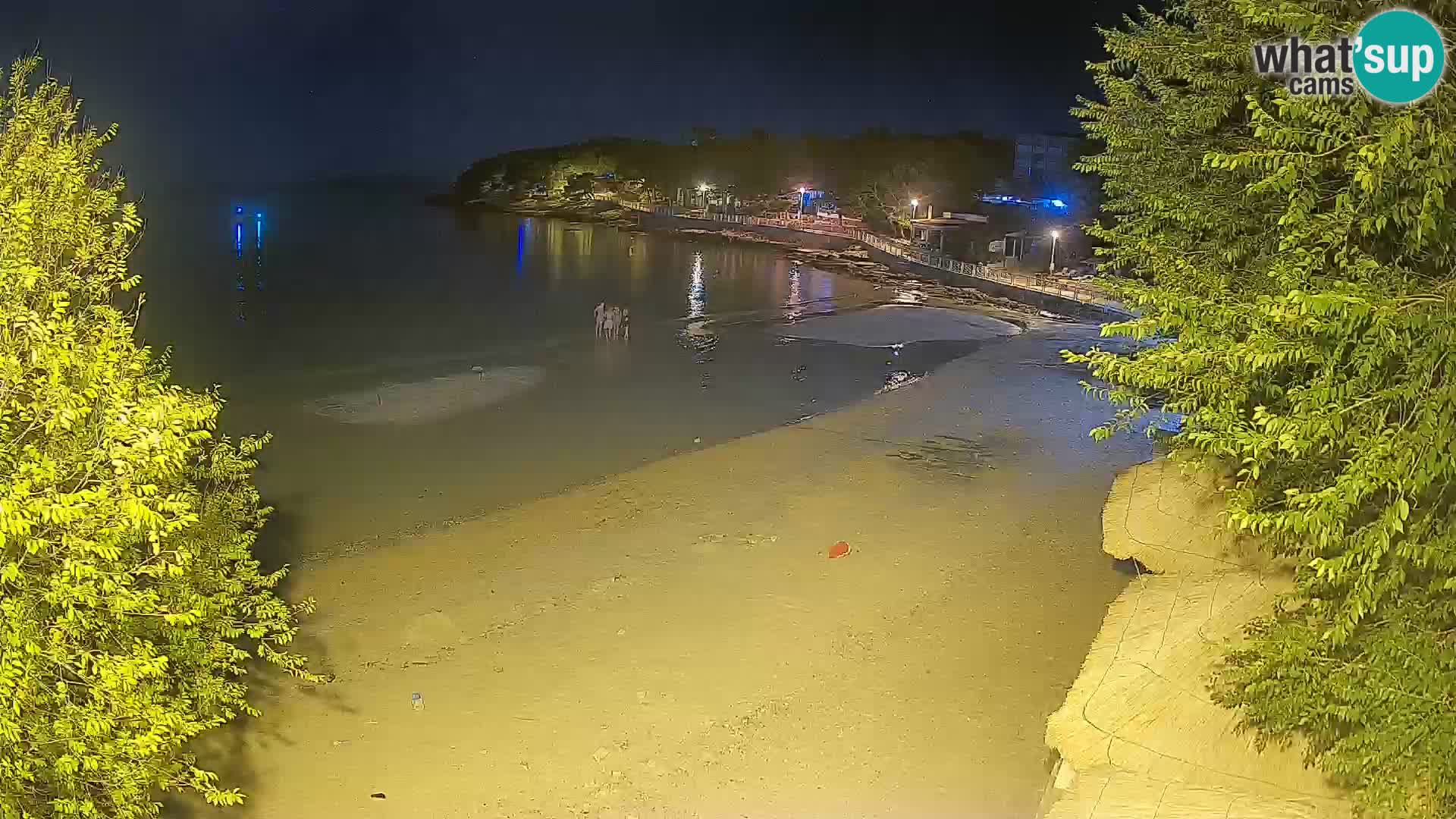 Strand Slanica Murter – webcam