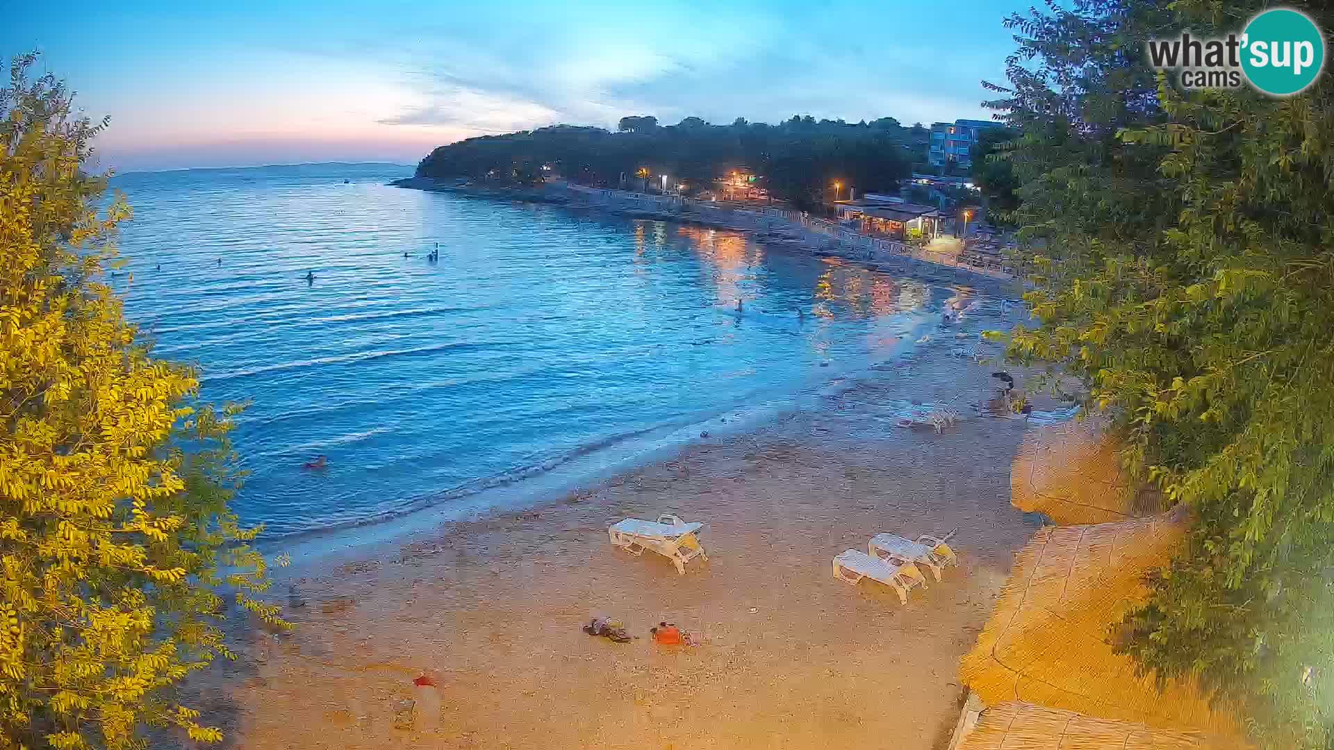 Plaža Slanica Murter – web kamera