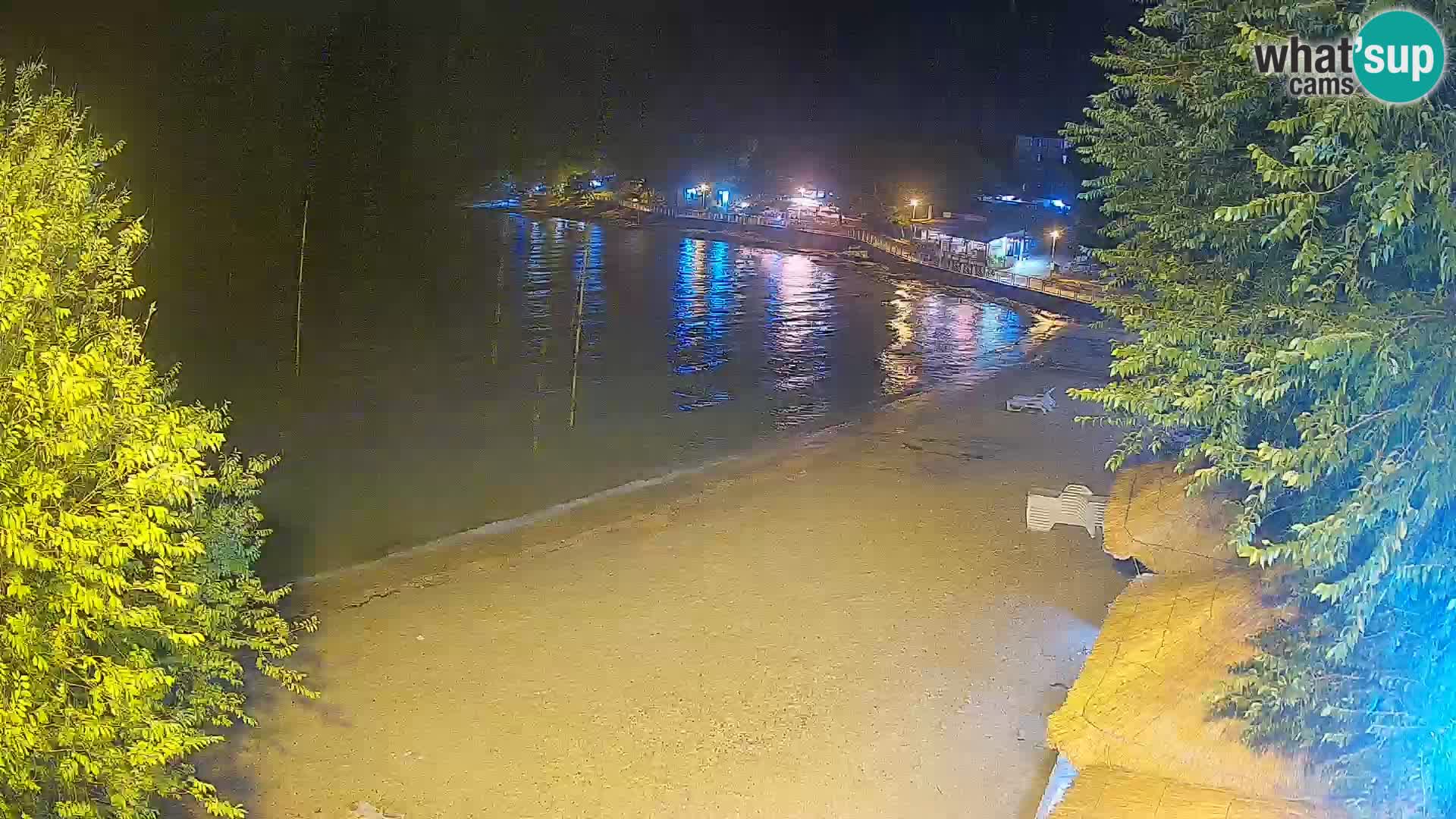Plaža Slanica Murter – web kamera