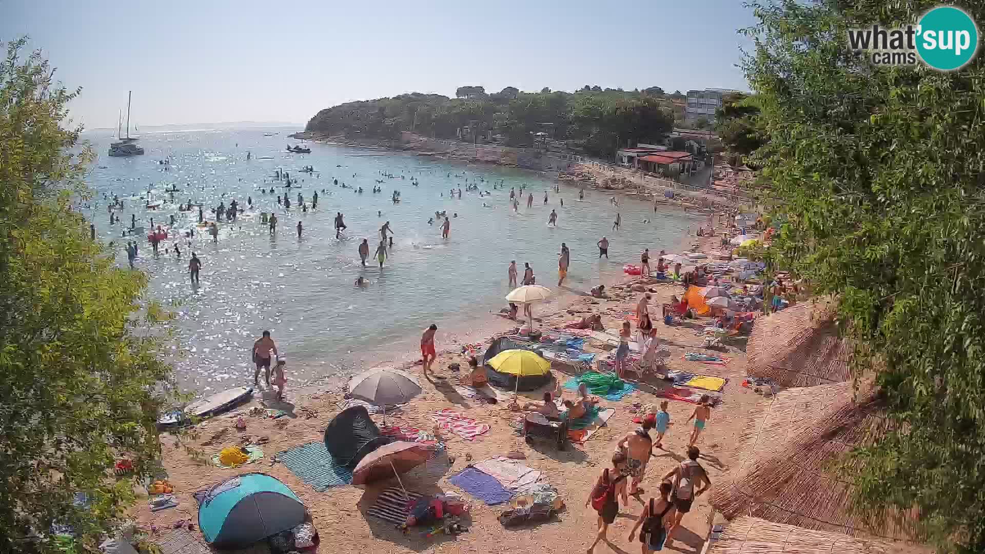 Plaža Slanica Murter – kamera v živo