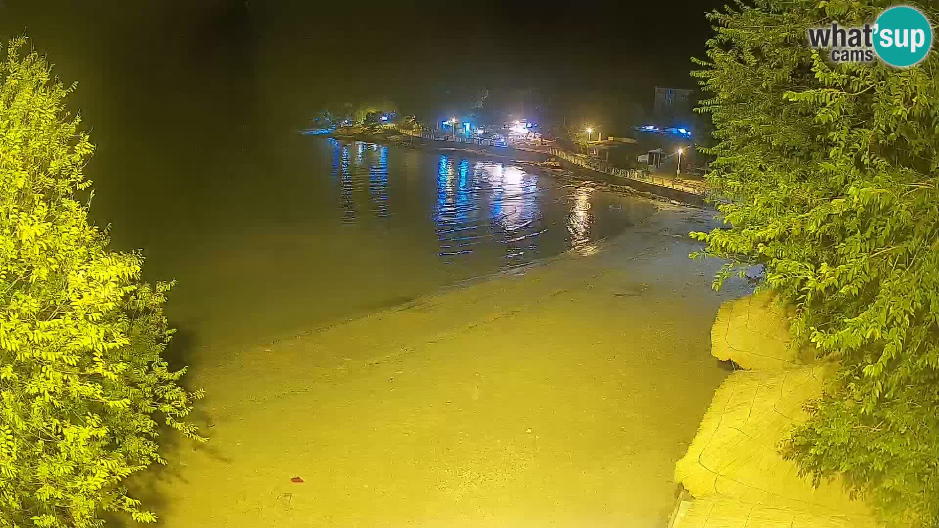 Plaža Slanica Murter – web kamera