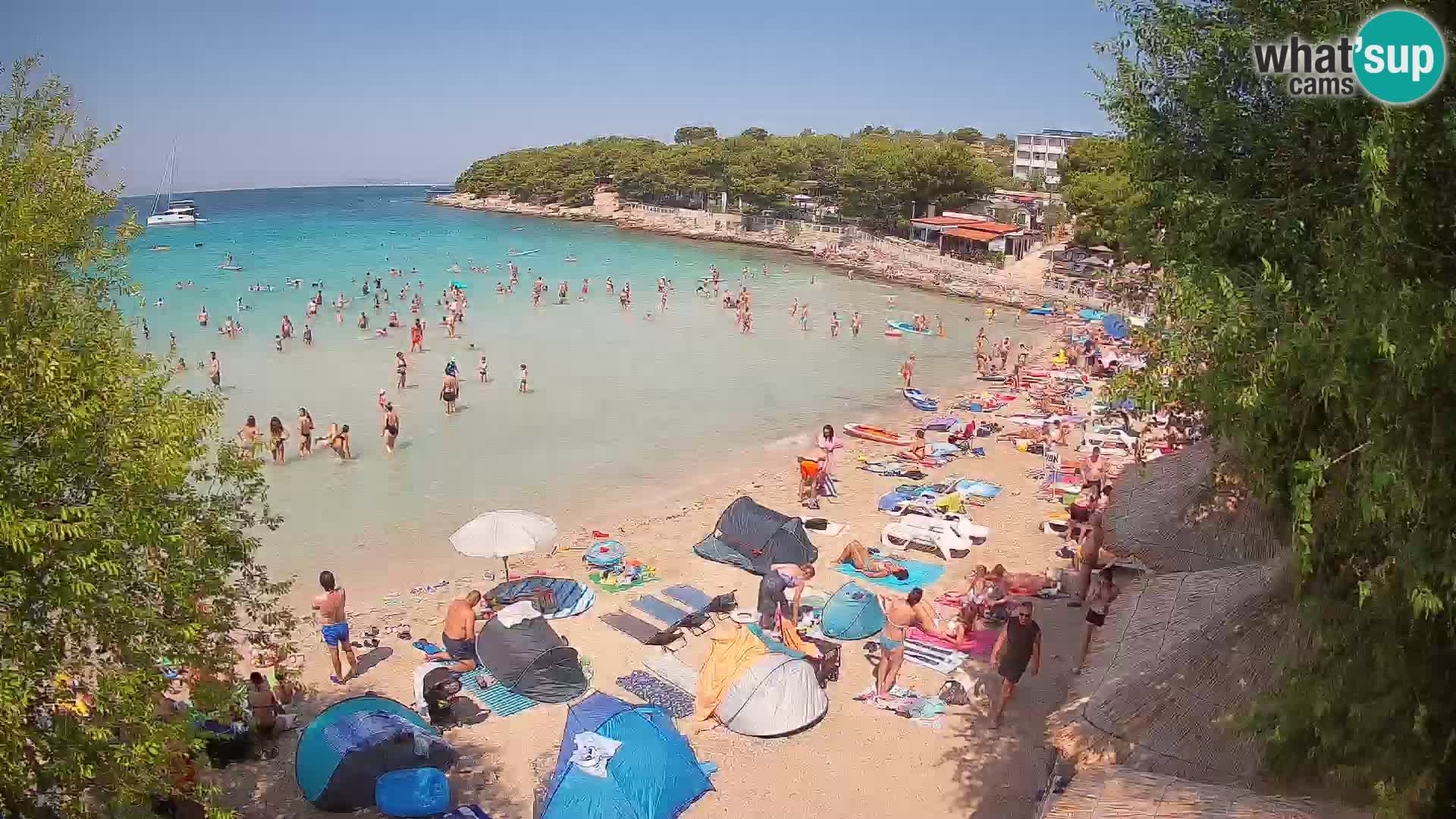 Beach Slanica Murter – Live Cam