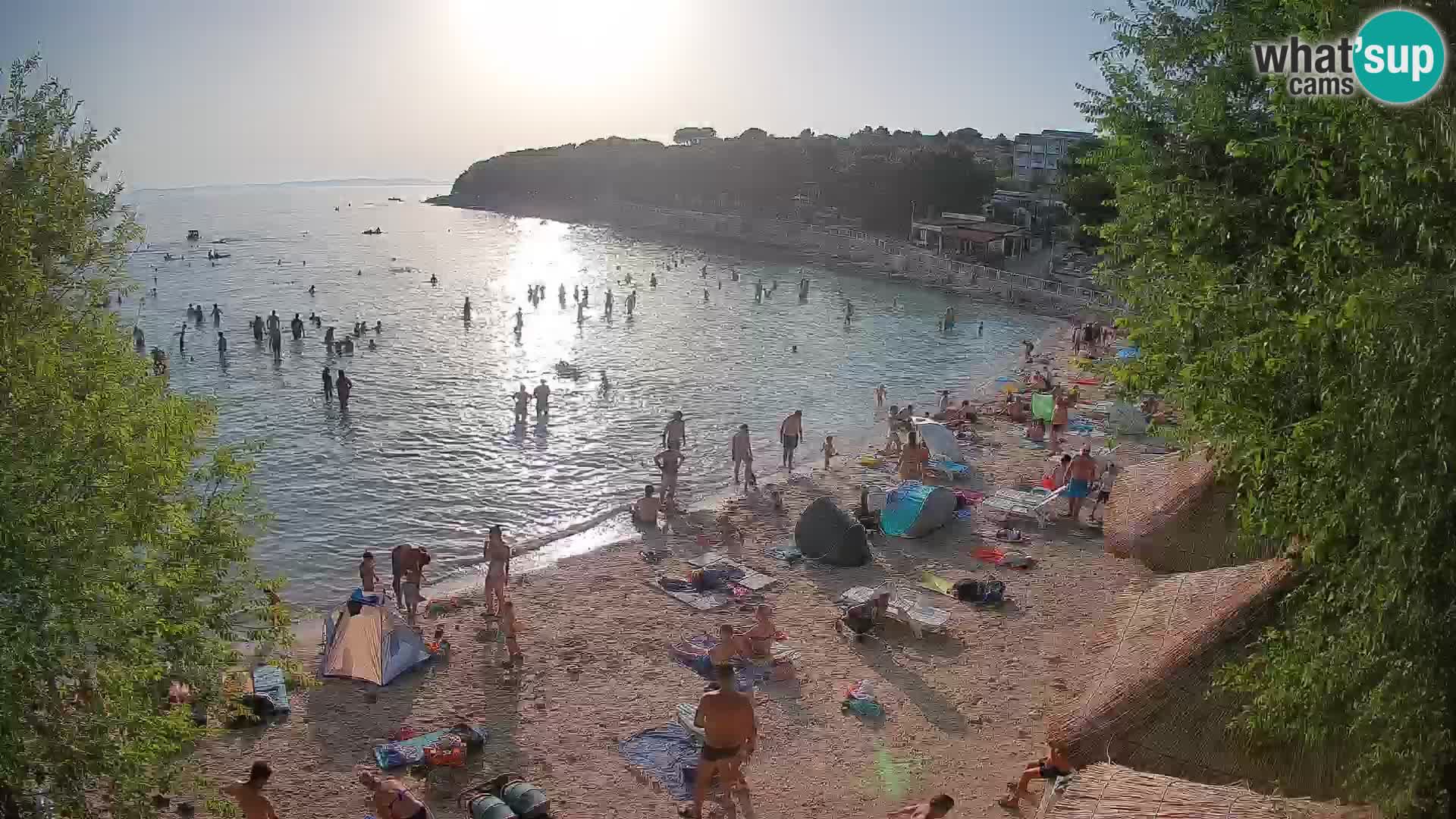 Strand Slanica Murter – webcam