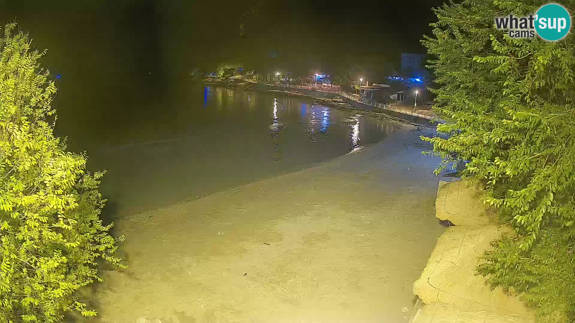 Strand Slanica Murter – webcam