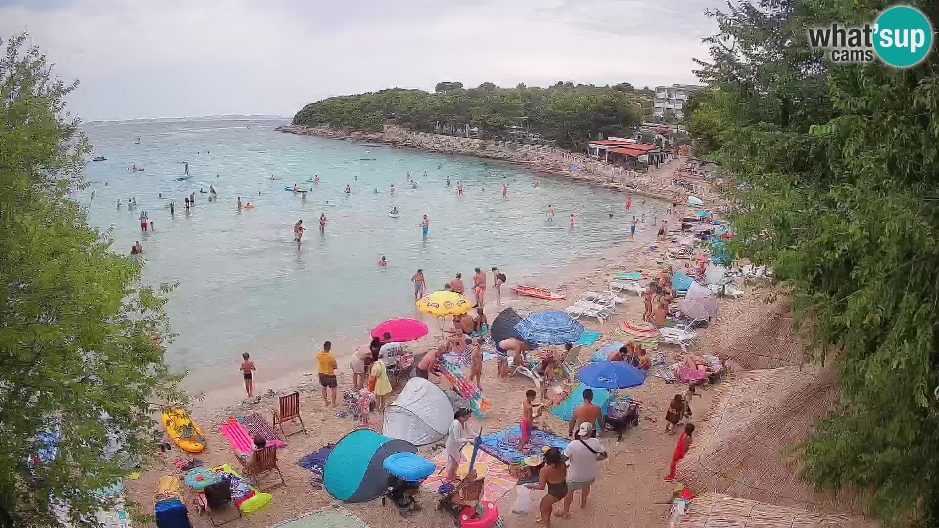 Playa Slanica Murter – camera en vivo