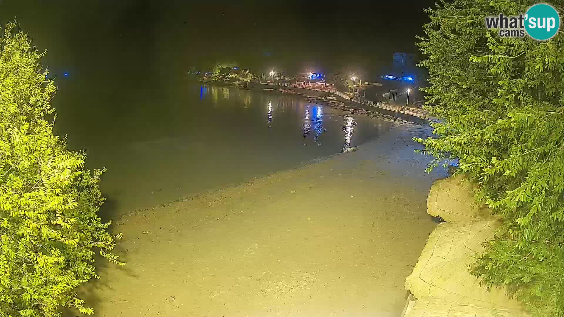 Strand Slanica Murter – webcam