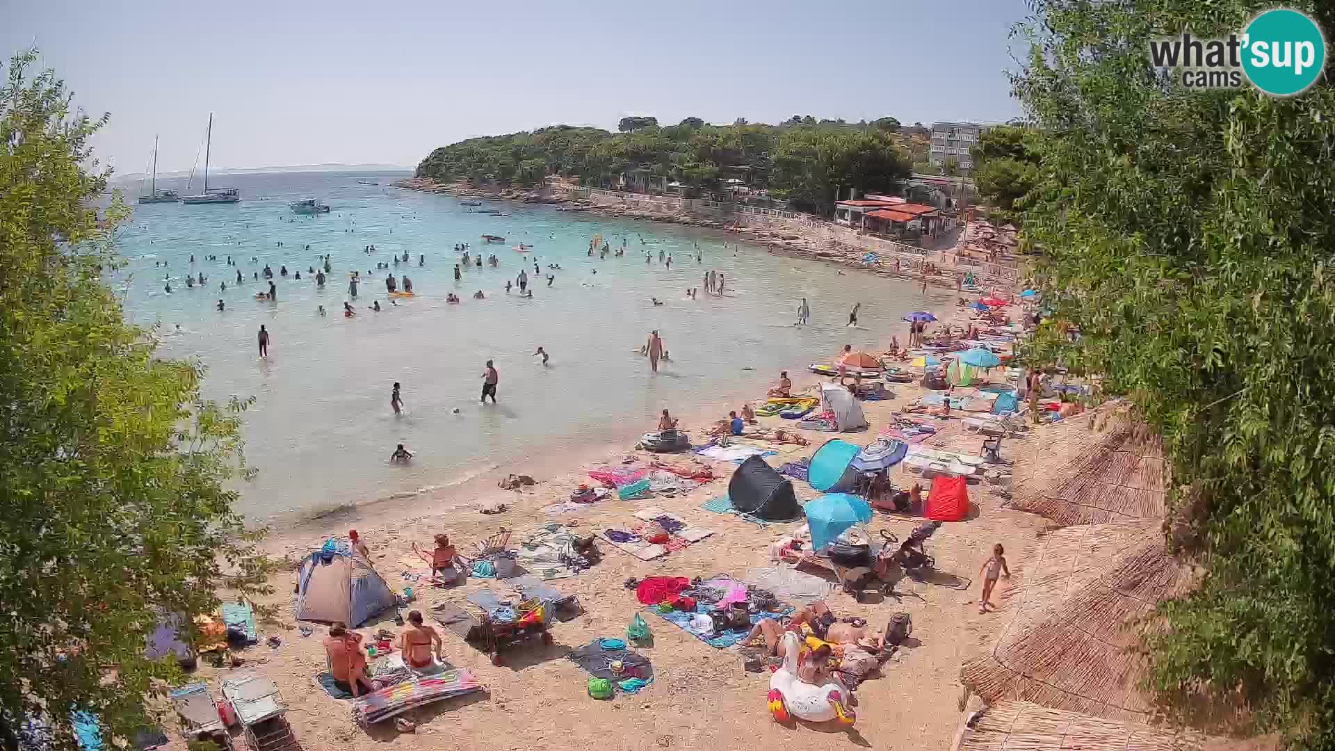 Playa Slanica Murter – camera en vivo