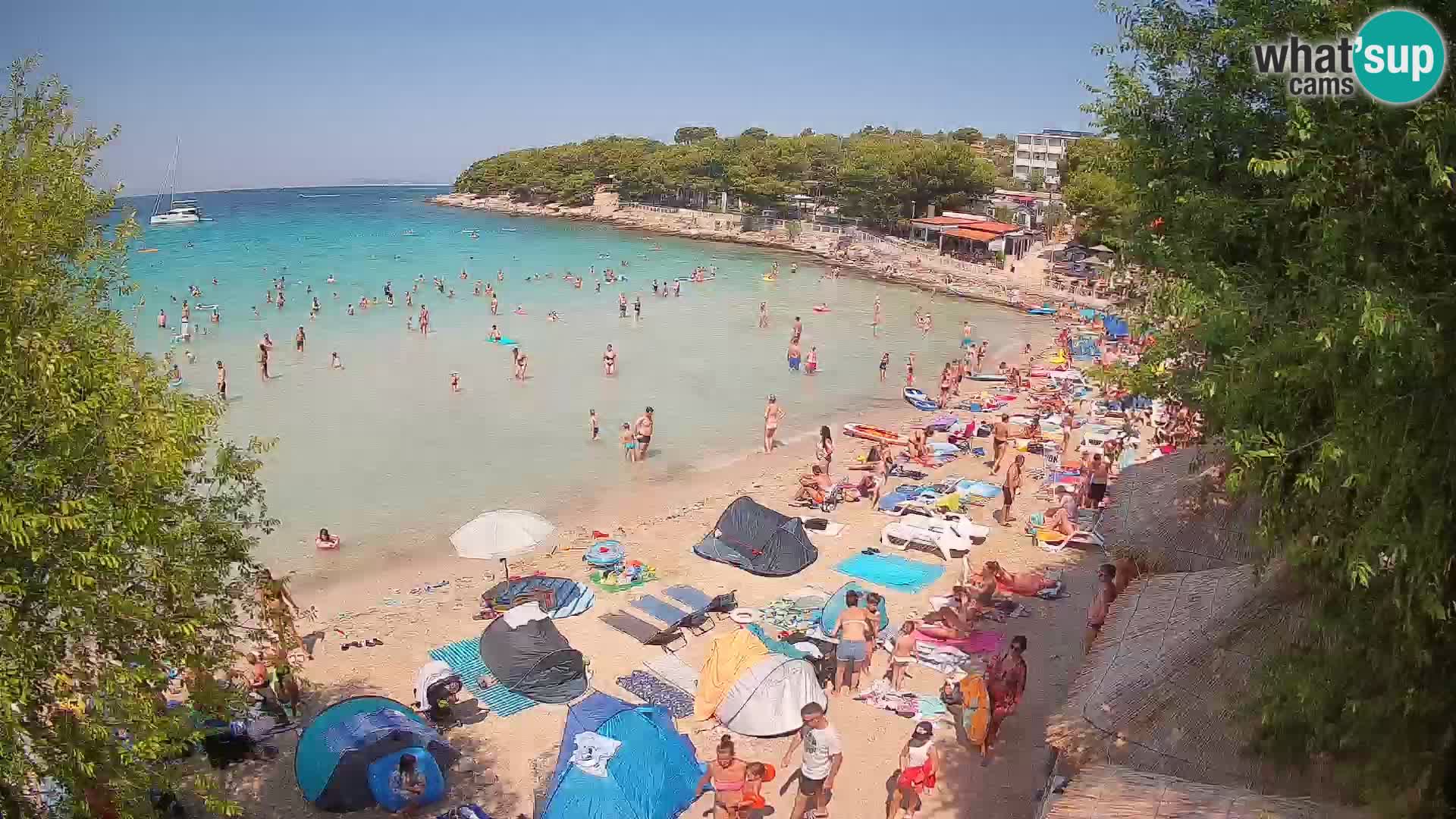 Beach Slanica Murter – Live Cam