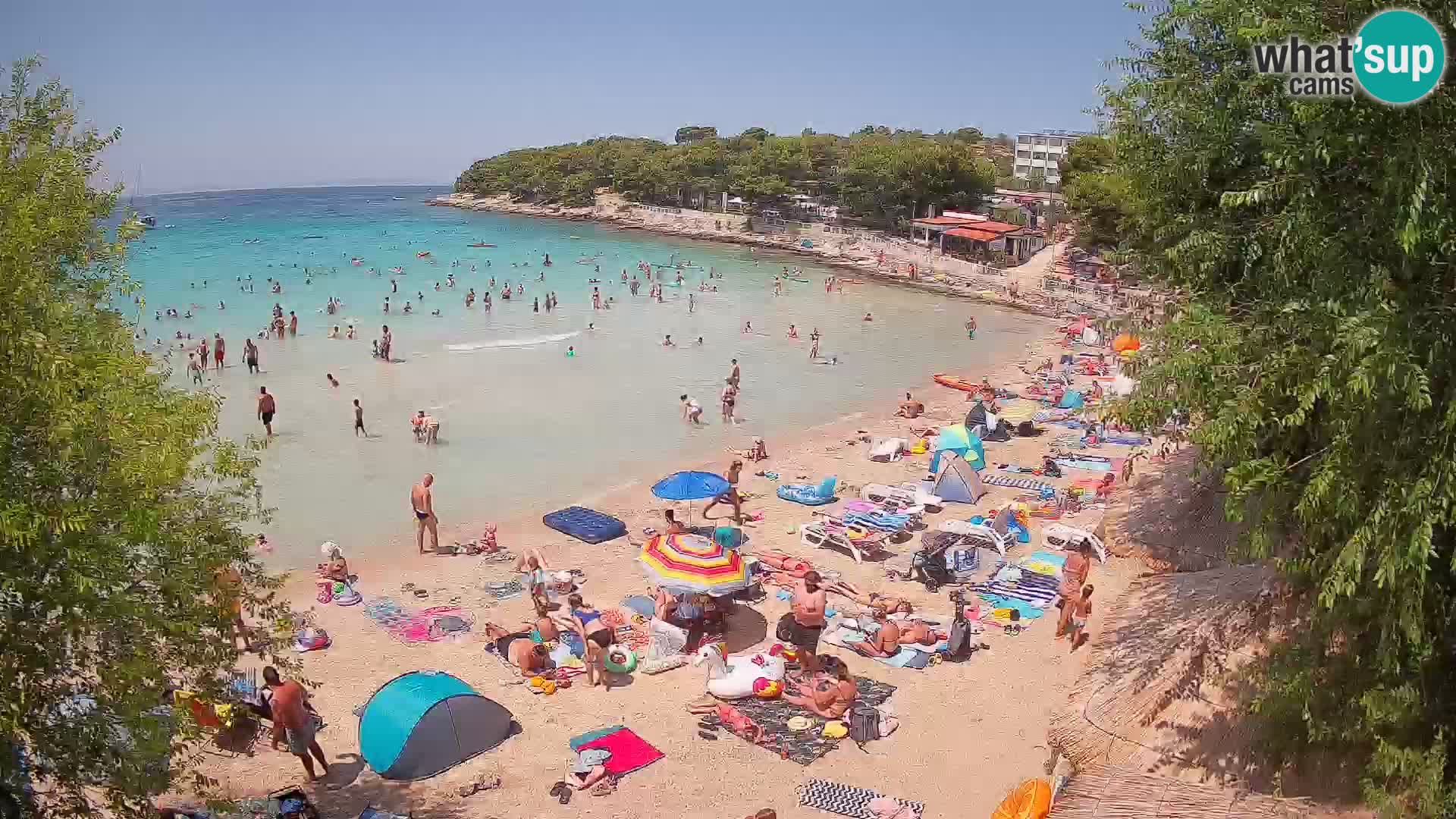 Playa Slanica Murter – camera en vivo