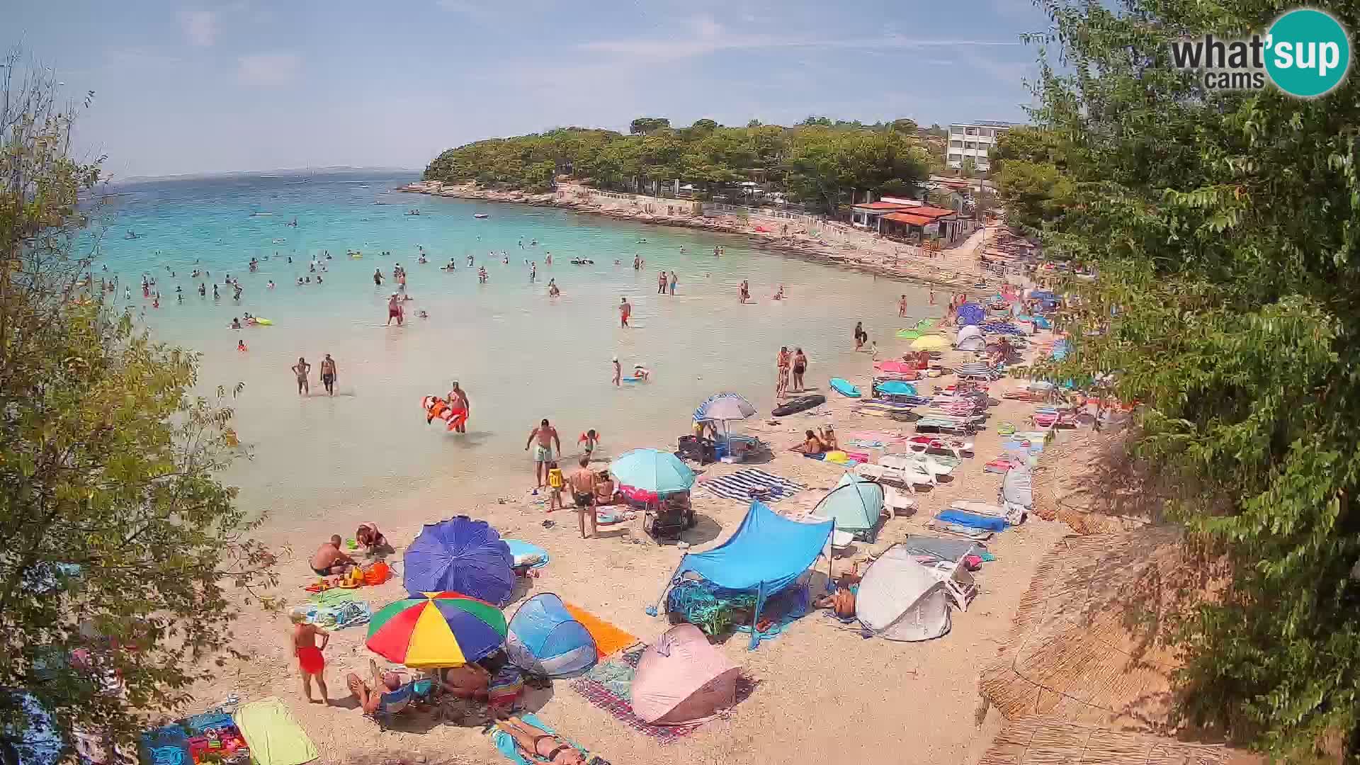 Playa Slanica Murter – camera en vivo