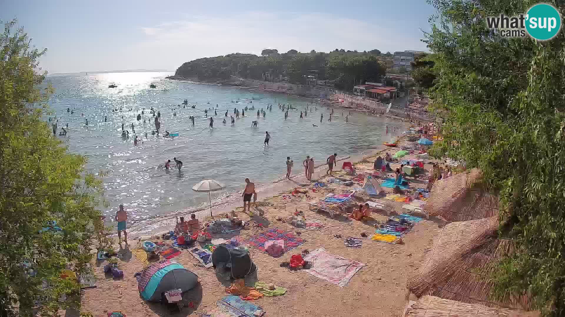 Strand Slanica Murter – webcam