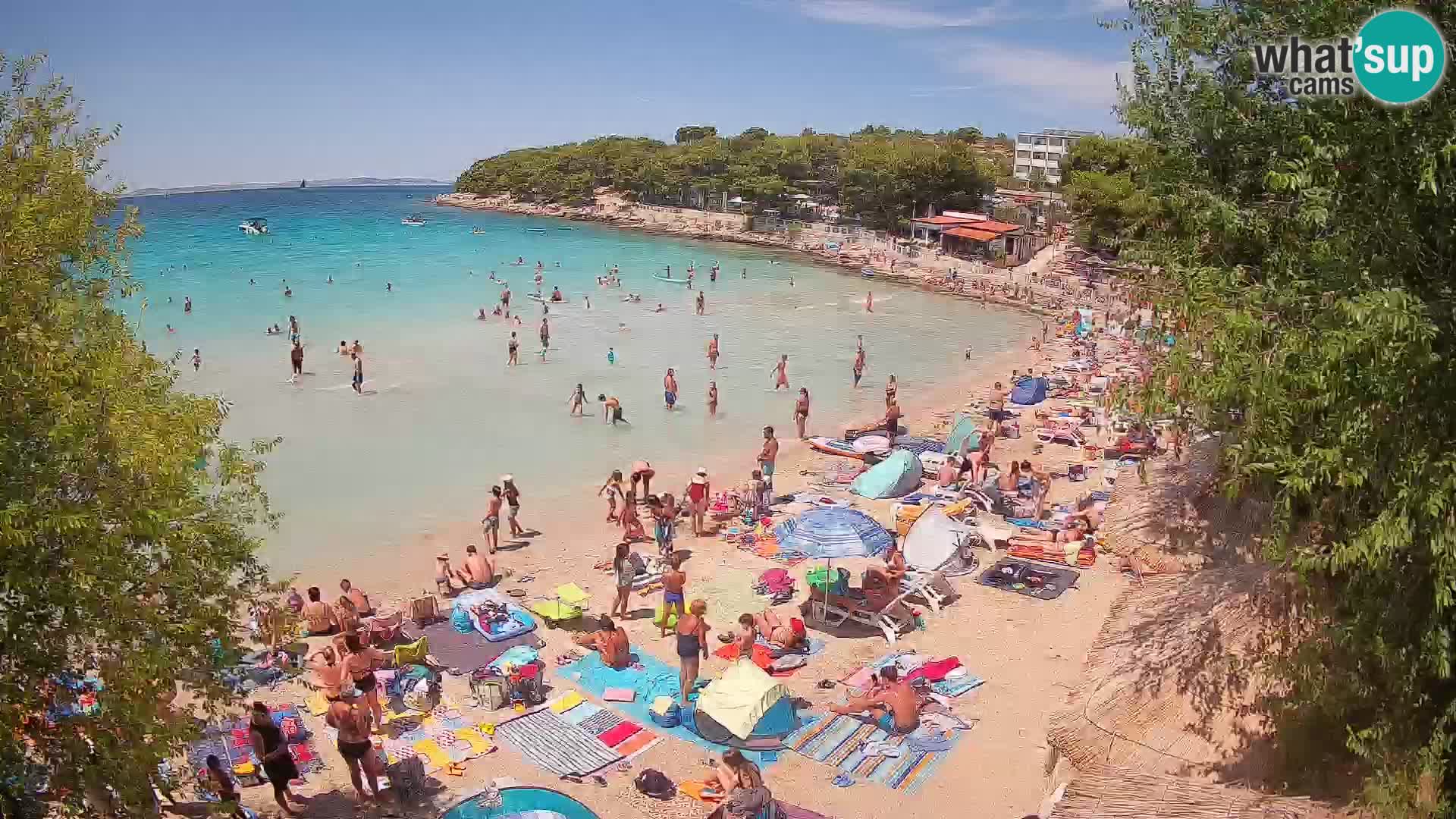 Playa Slanica Murter – camera en vivo