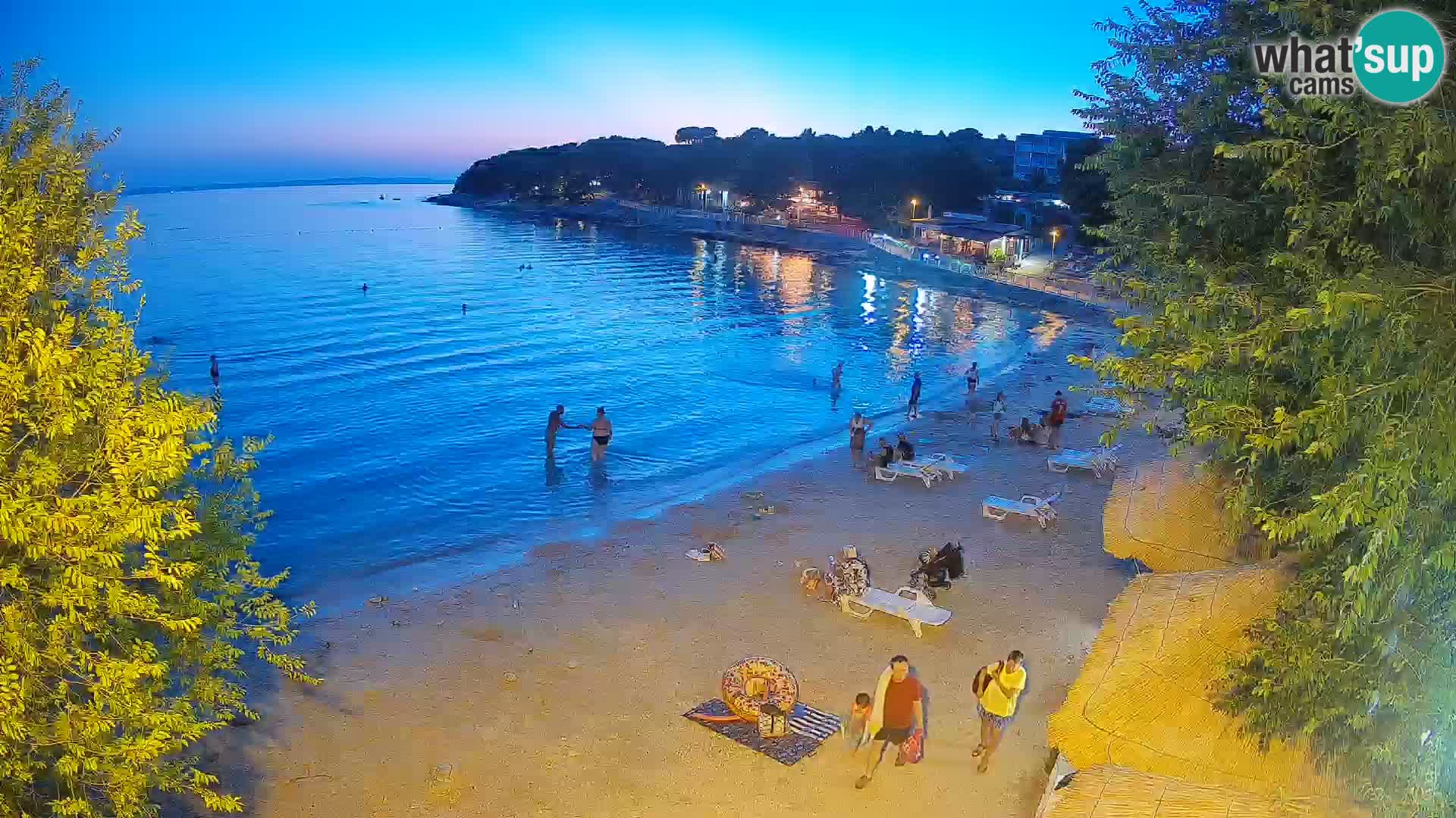 Plaža Slanica Murter – web kamera