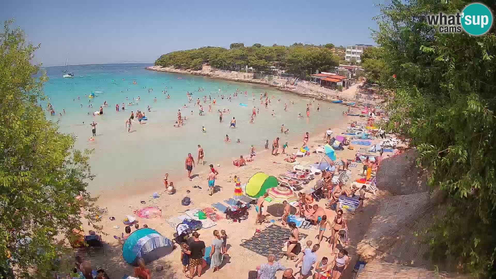 Beach Slanica Murter – Live Cam