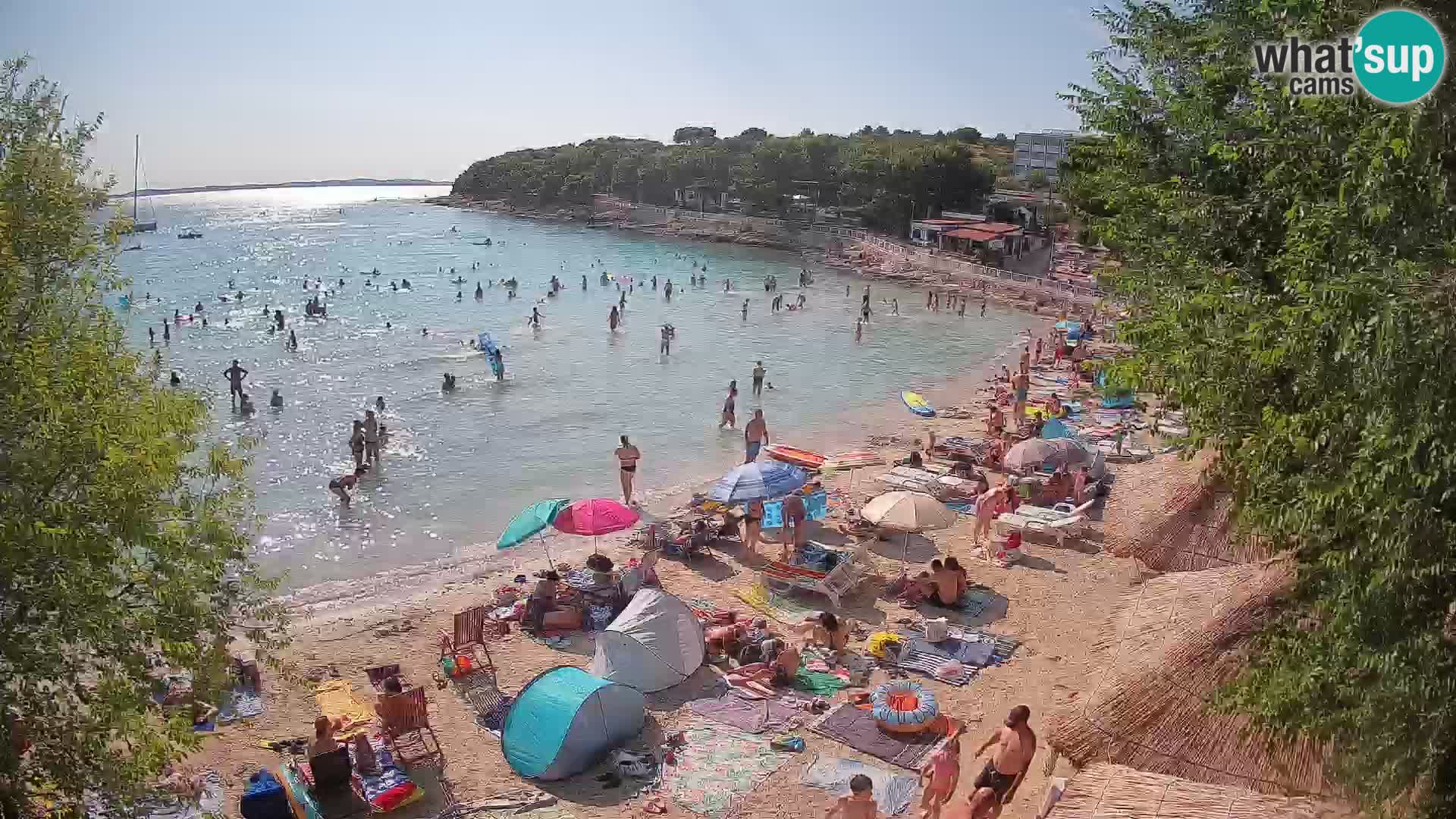 Plaža Slanica Murter – kamera v živo