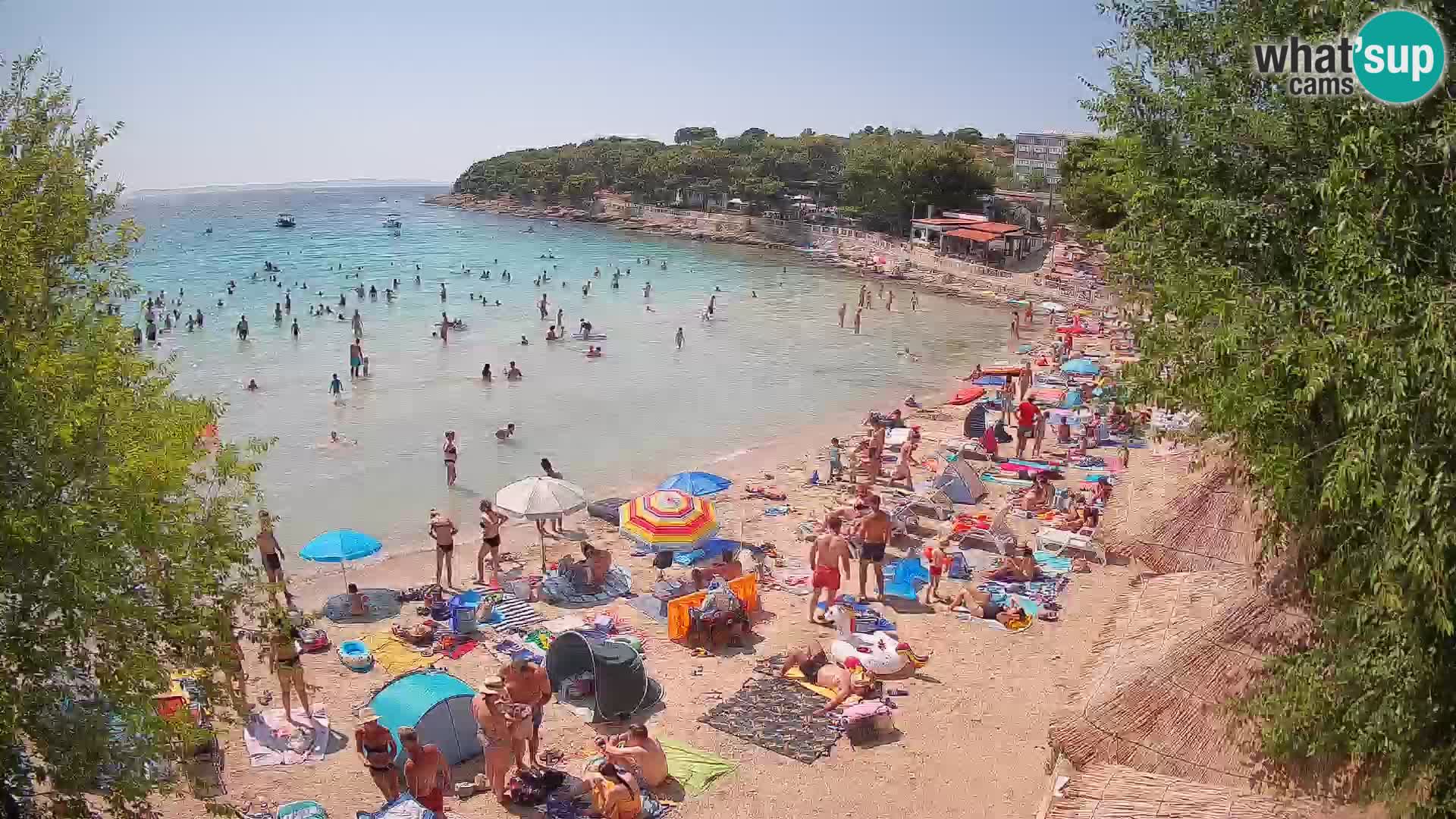 Playa Slanica Murter – camera en vivo