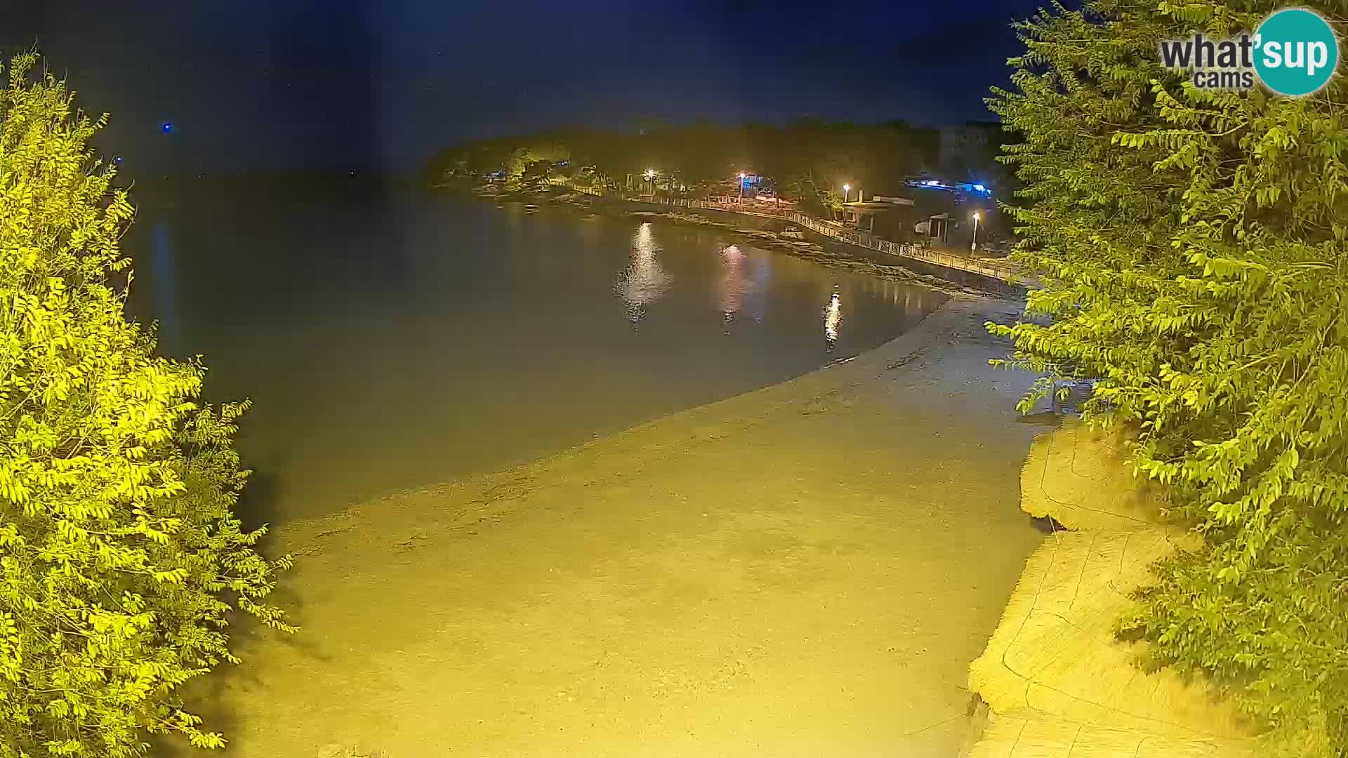 Strand Slanica Murter – webcam