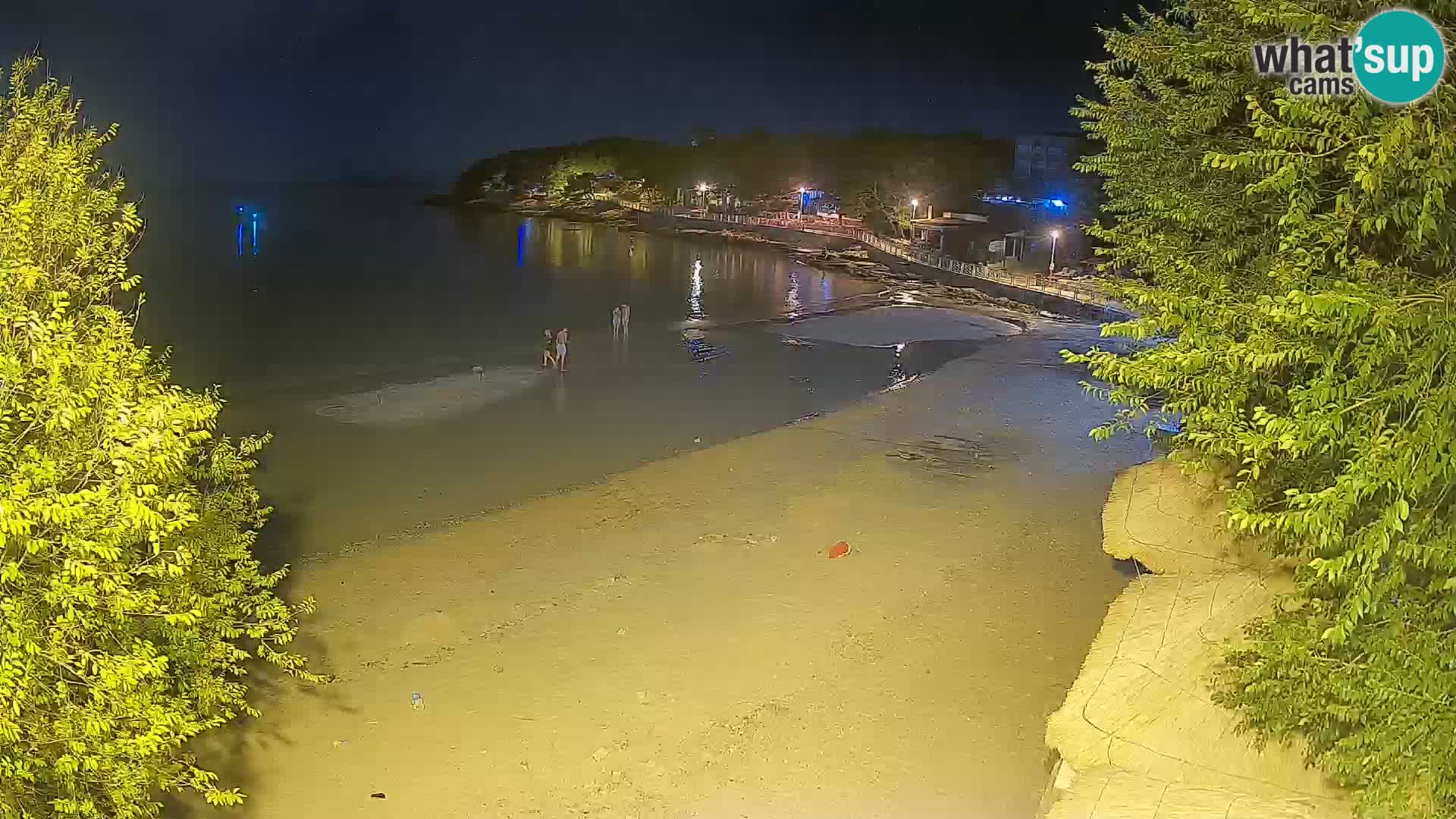 Strand Slanica Murter – webcam