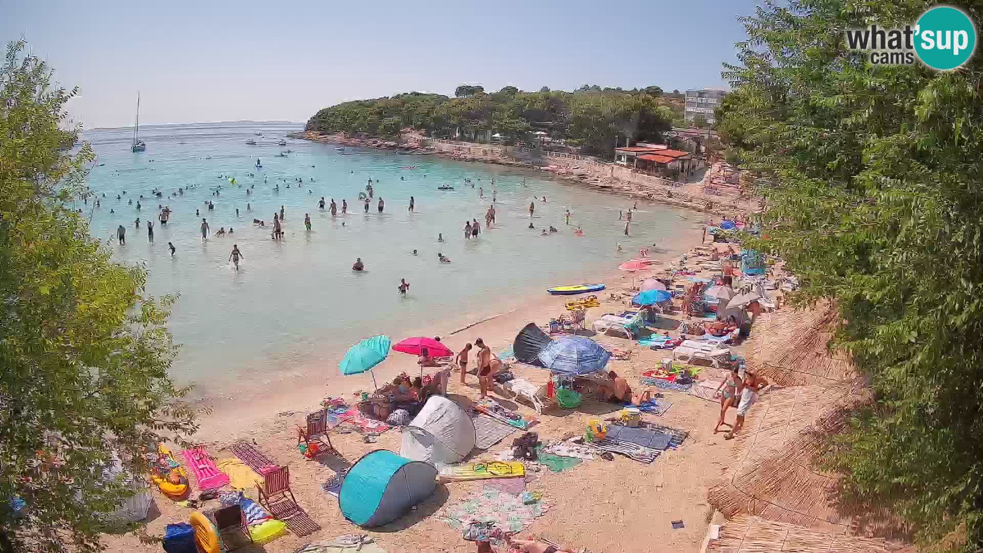 Plage Slanica Murter – Livecam