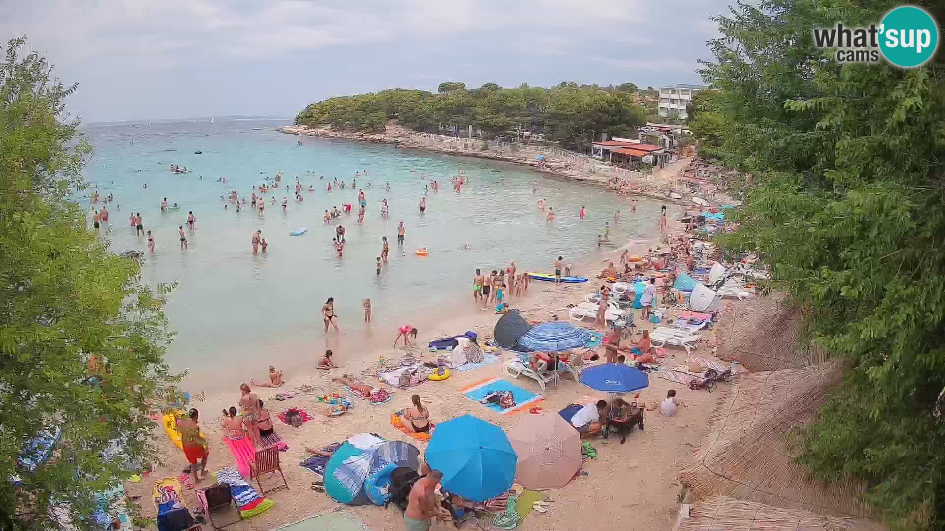 Plaža Slanica Murter – kamera v živo
