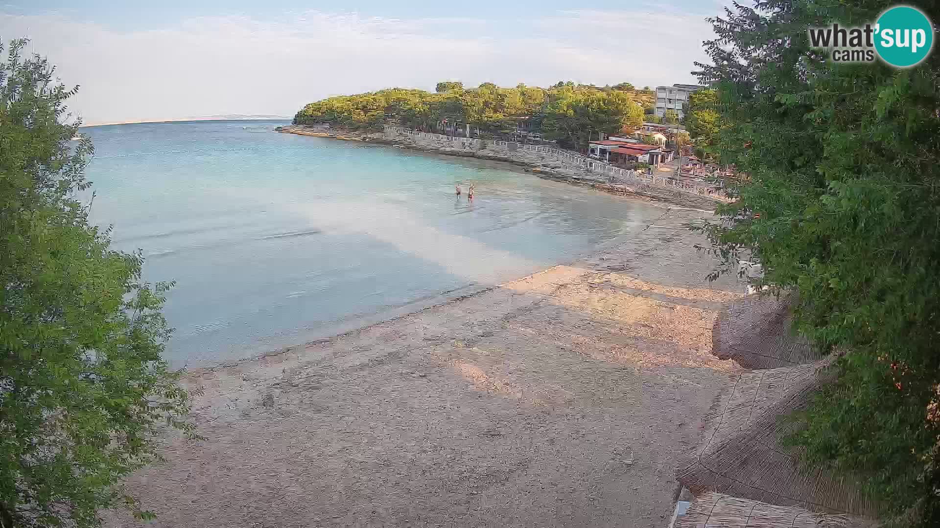 Strand Slanica Murter – webcam