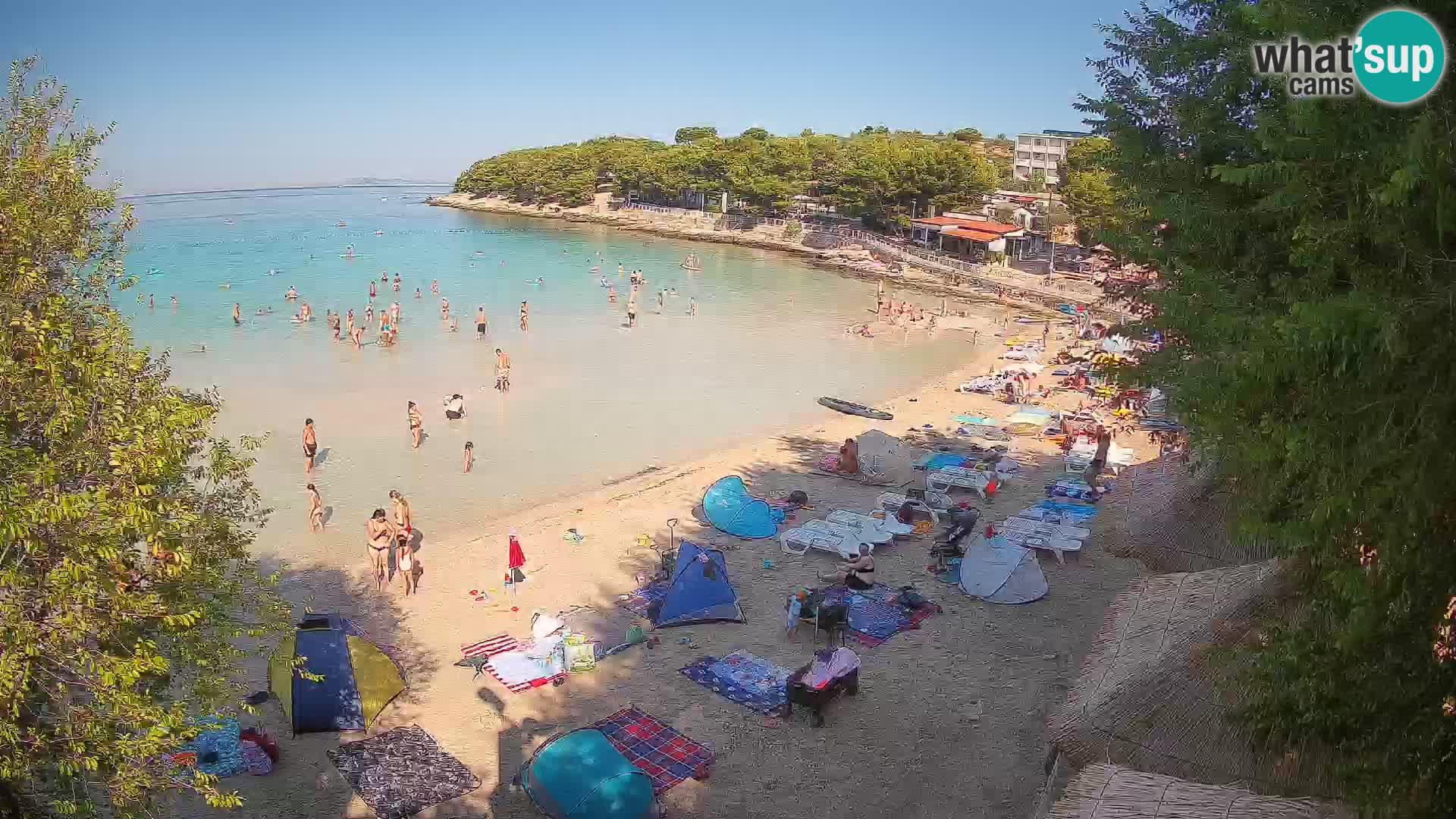 Playa Slanica Murter – camera en vivo
